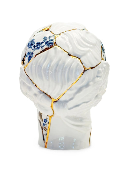 x x Marcantonio Him Kintsugi Head porcelain ornament