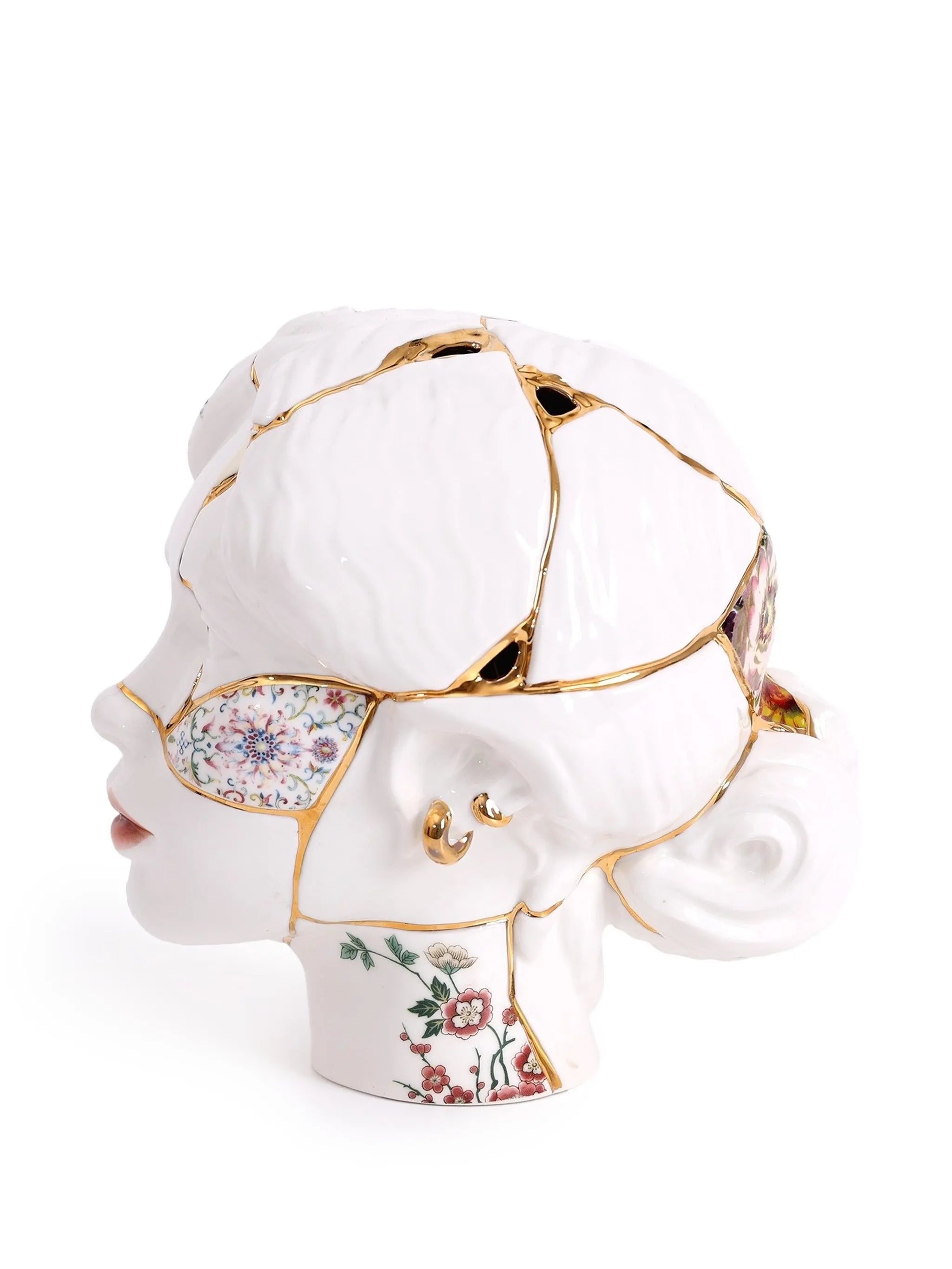 x Marcantonio She Kintsugi Head porcelain sculpture