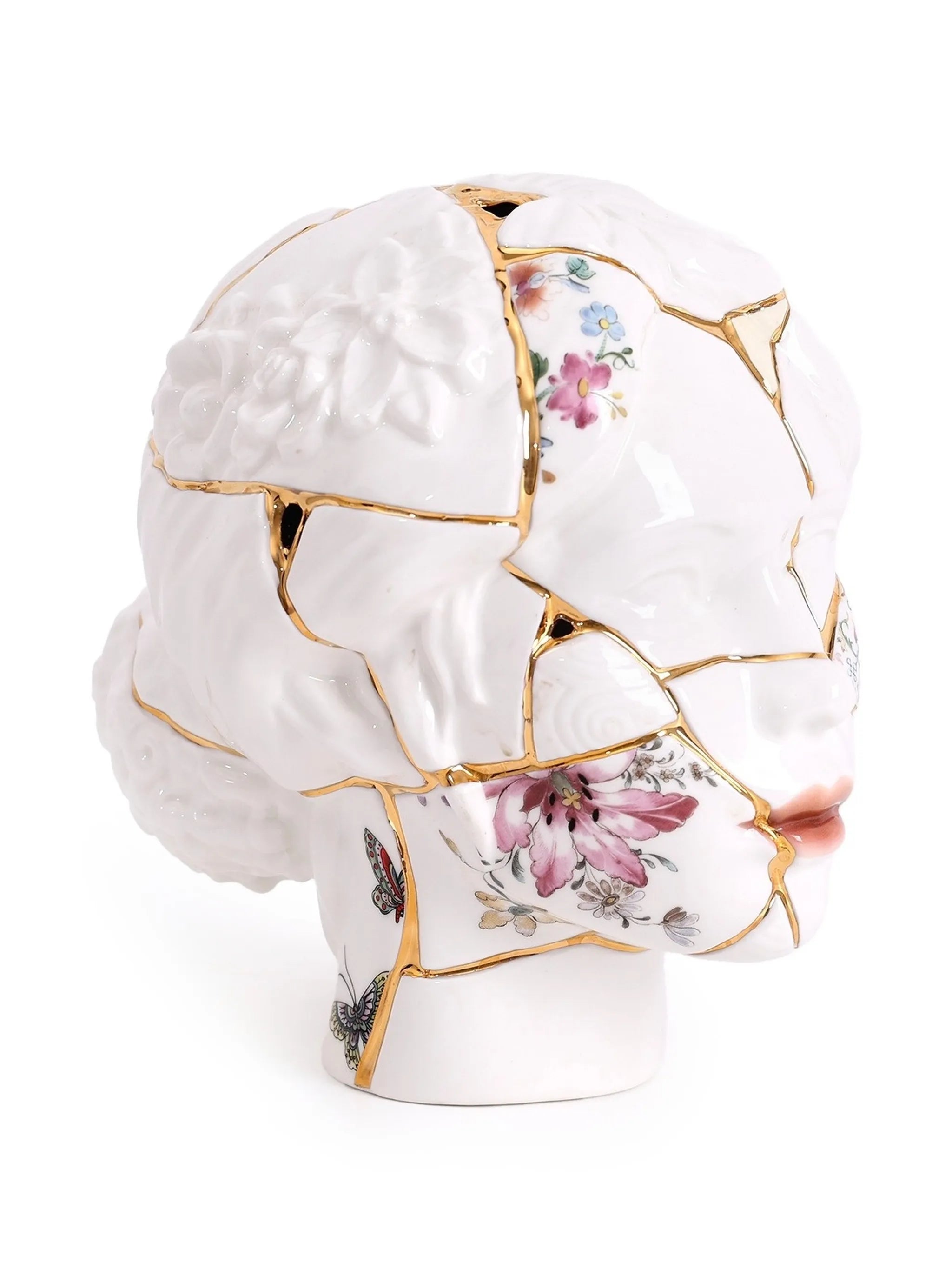 x Marcantonio She Kintsugi Head porcelain sculpture
