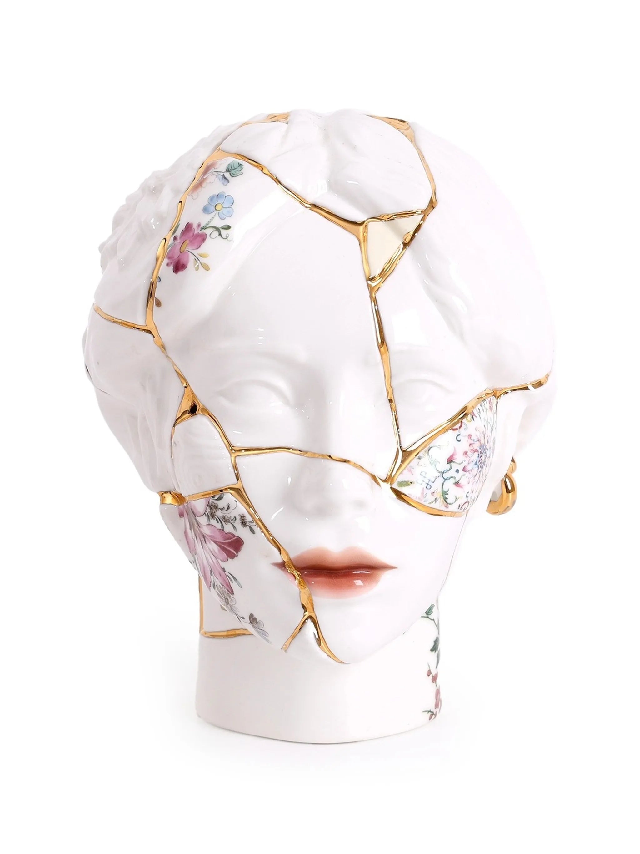 x Marcantonio She Kintsugi Head porcelain sculpture