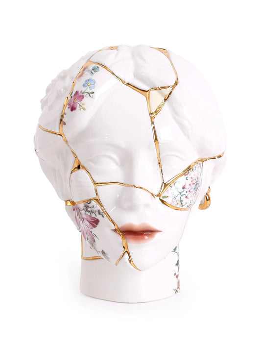 x Marcantonio She Kintsugi Head porcelain sculpture