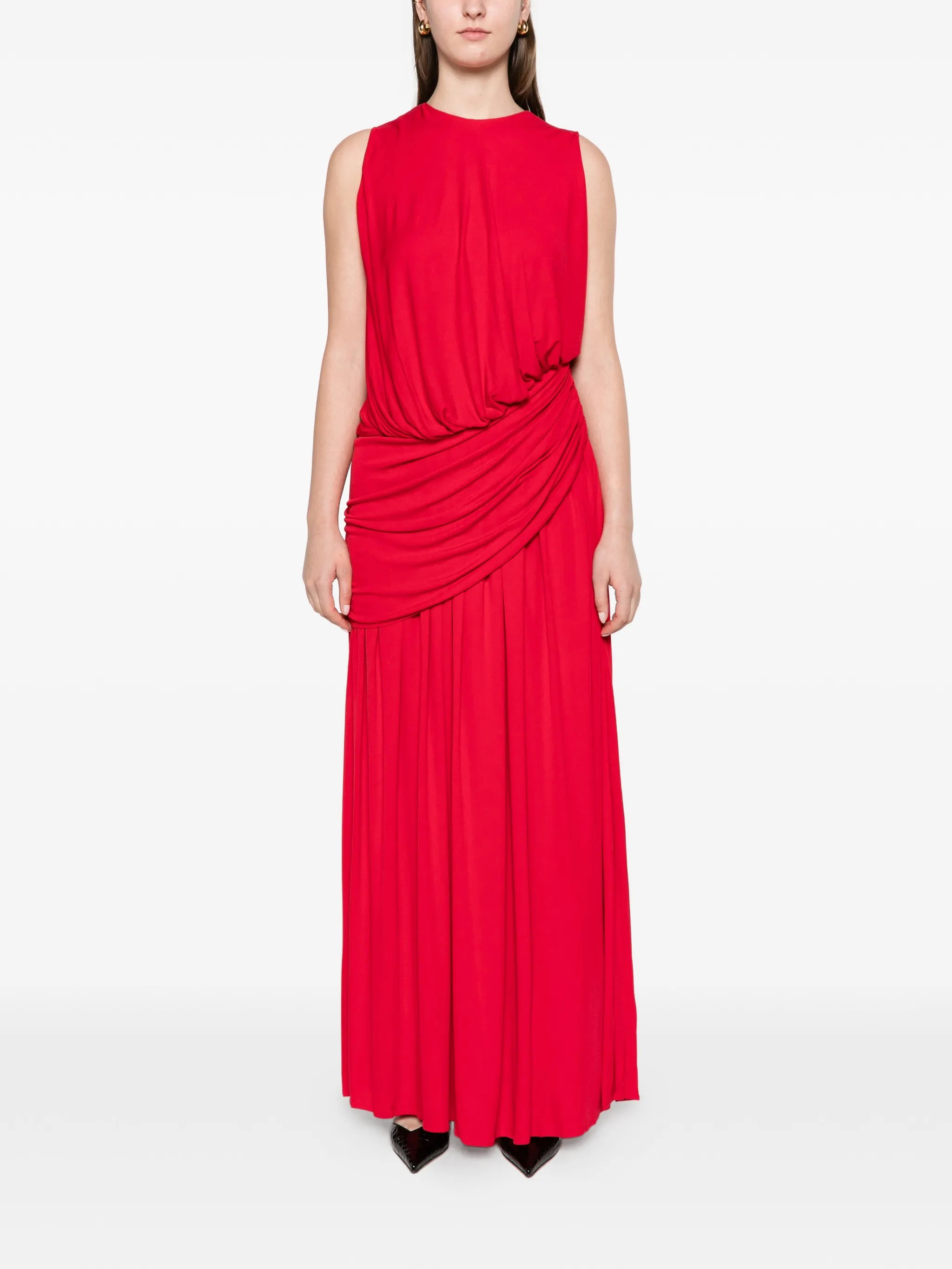 Mila drape dress