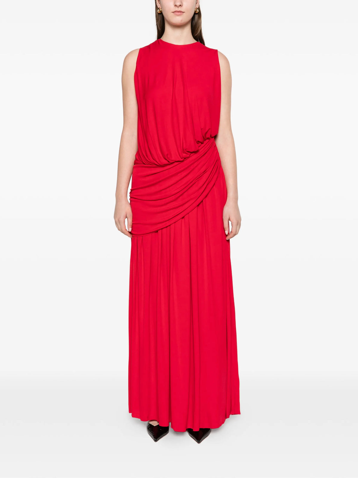 Mila drape dress