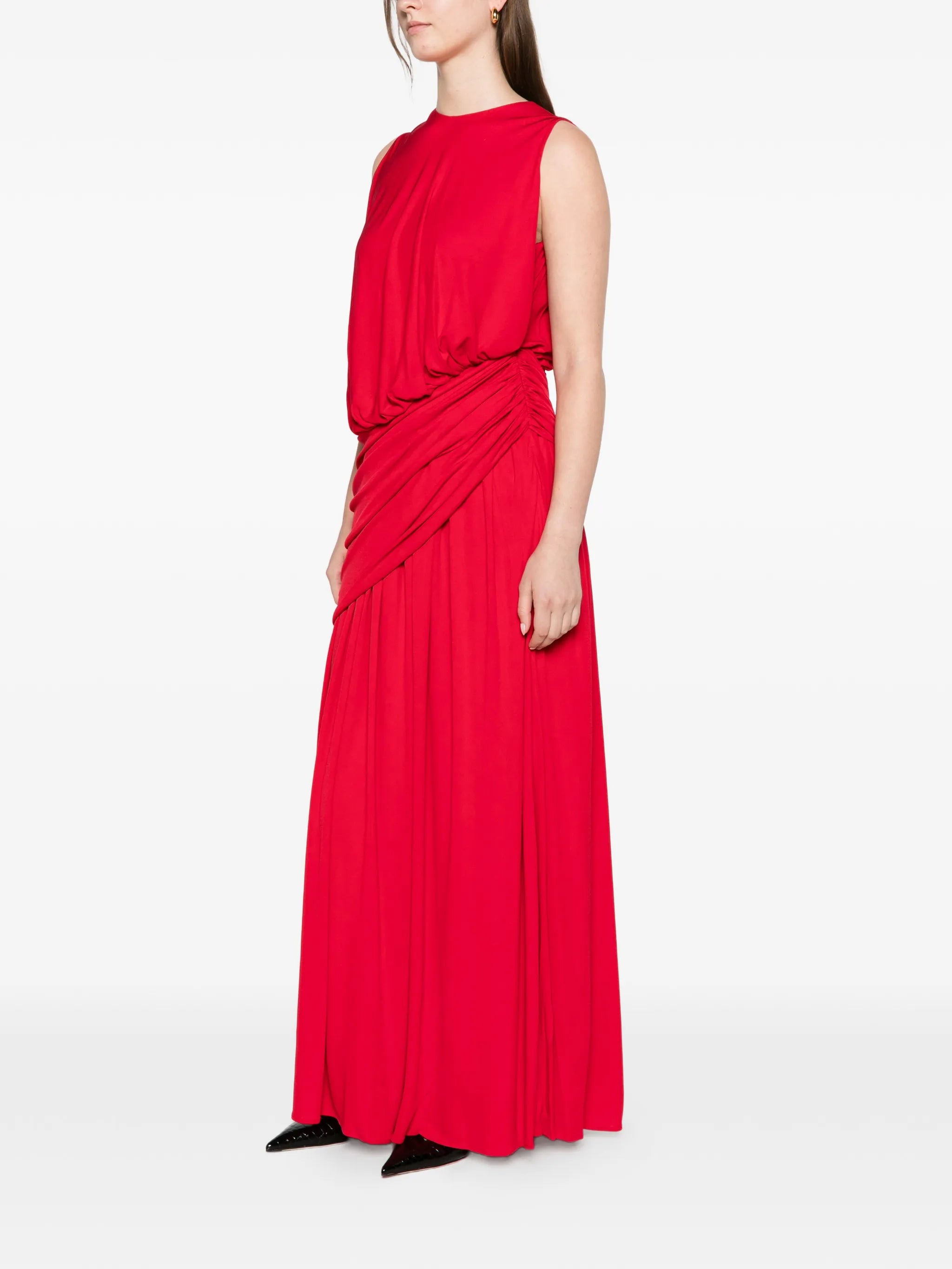 Mila drape dress