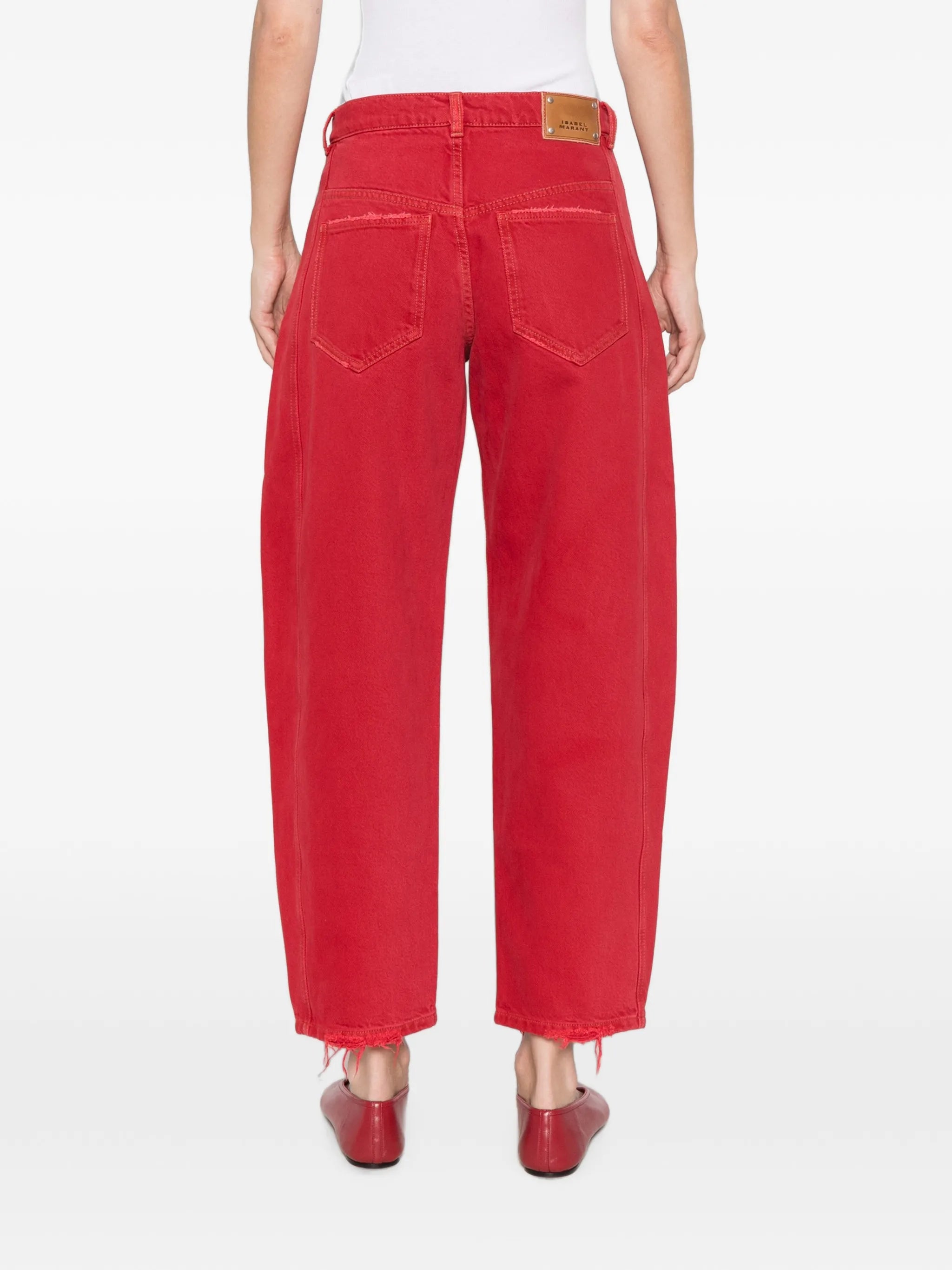 Oriane frayed jeans