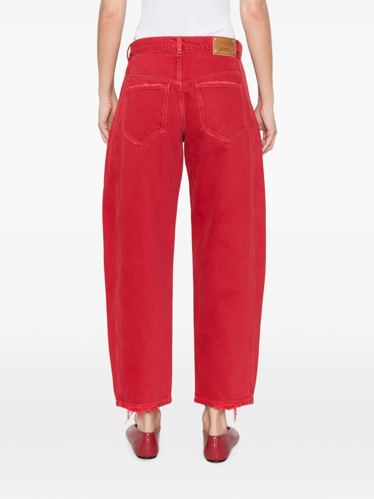 Oriane frayed jeans
