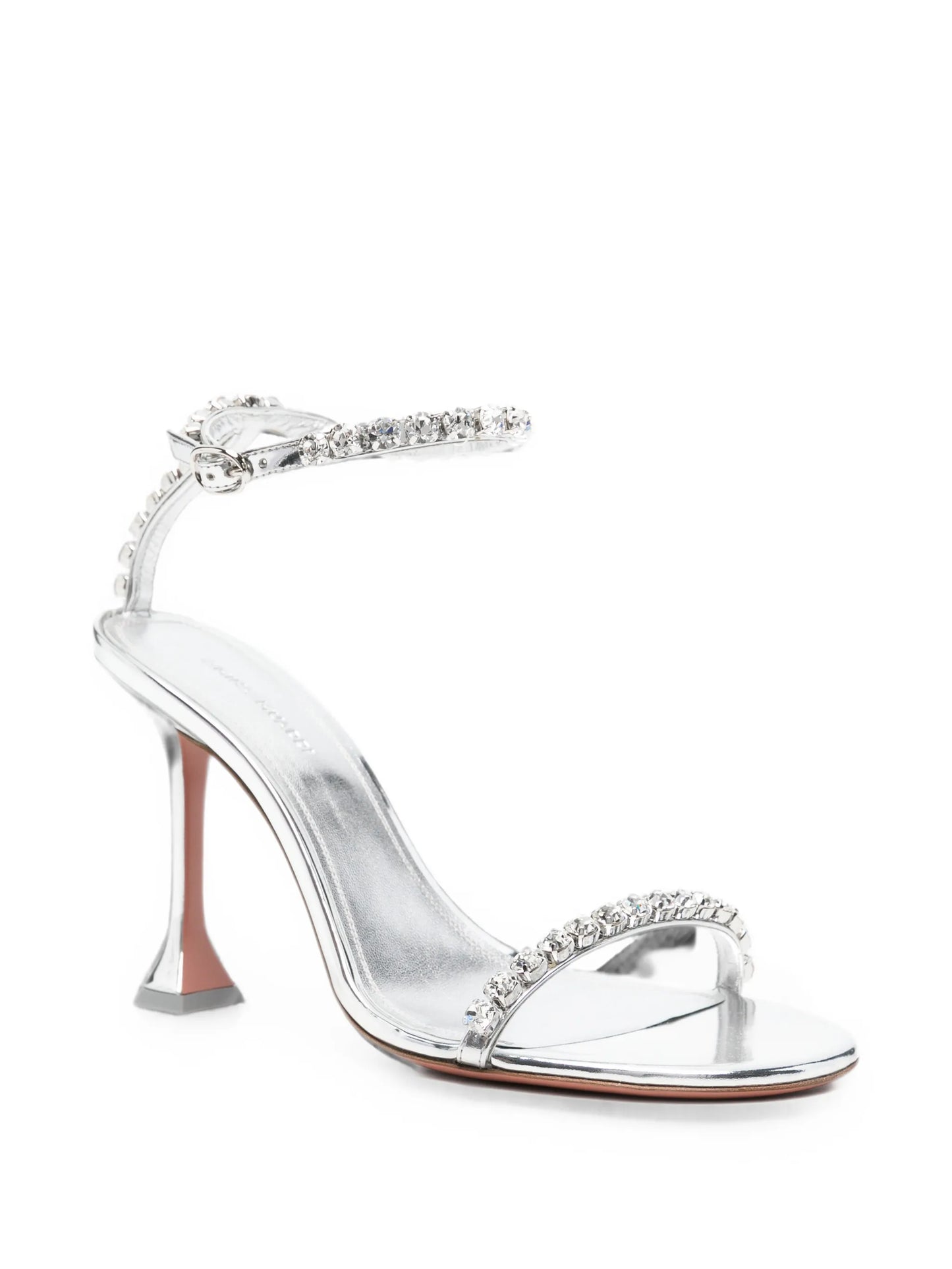 Gigi crystal-embellished heeled sandals