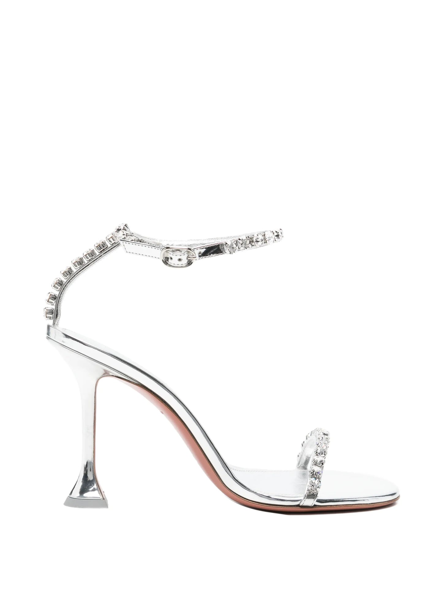 Gigi crystal-embellished heeled sandals