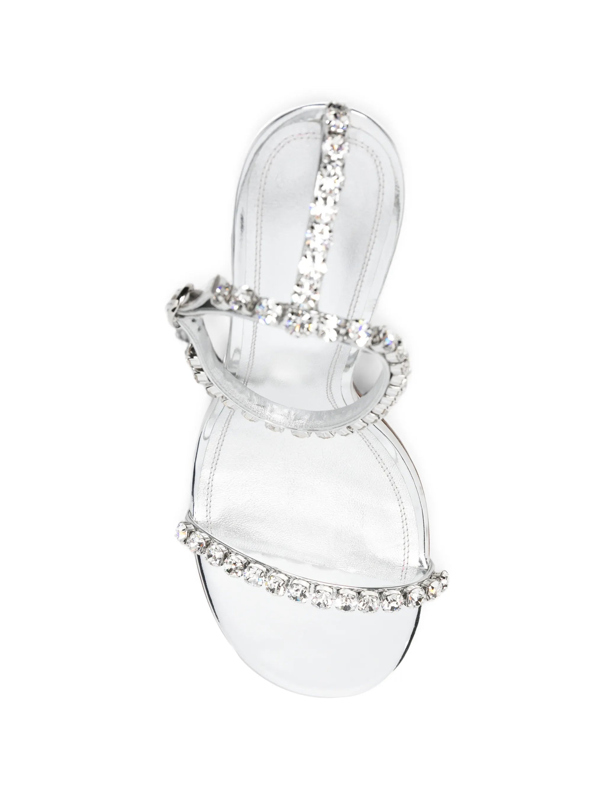 Gigi crystal-embellished heeled sandals