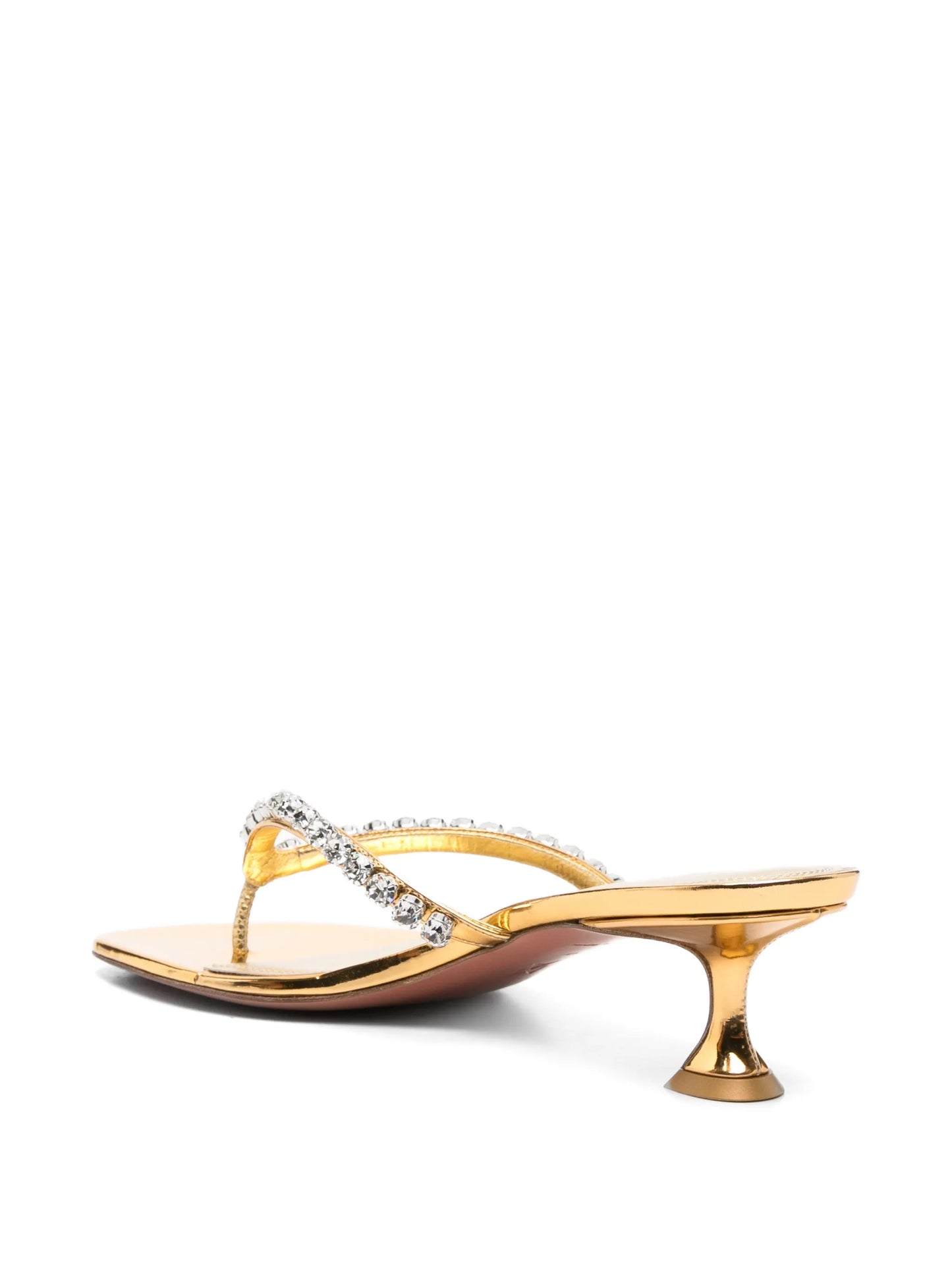 Gigi crystal-embellished heeled sandals
