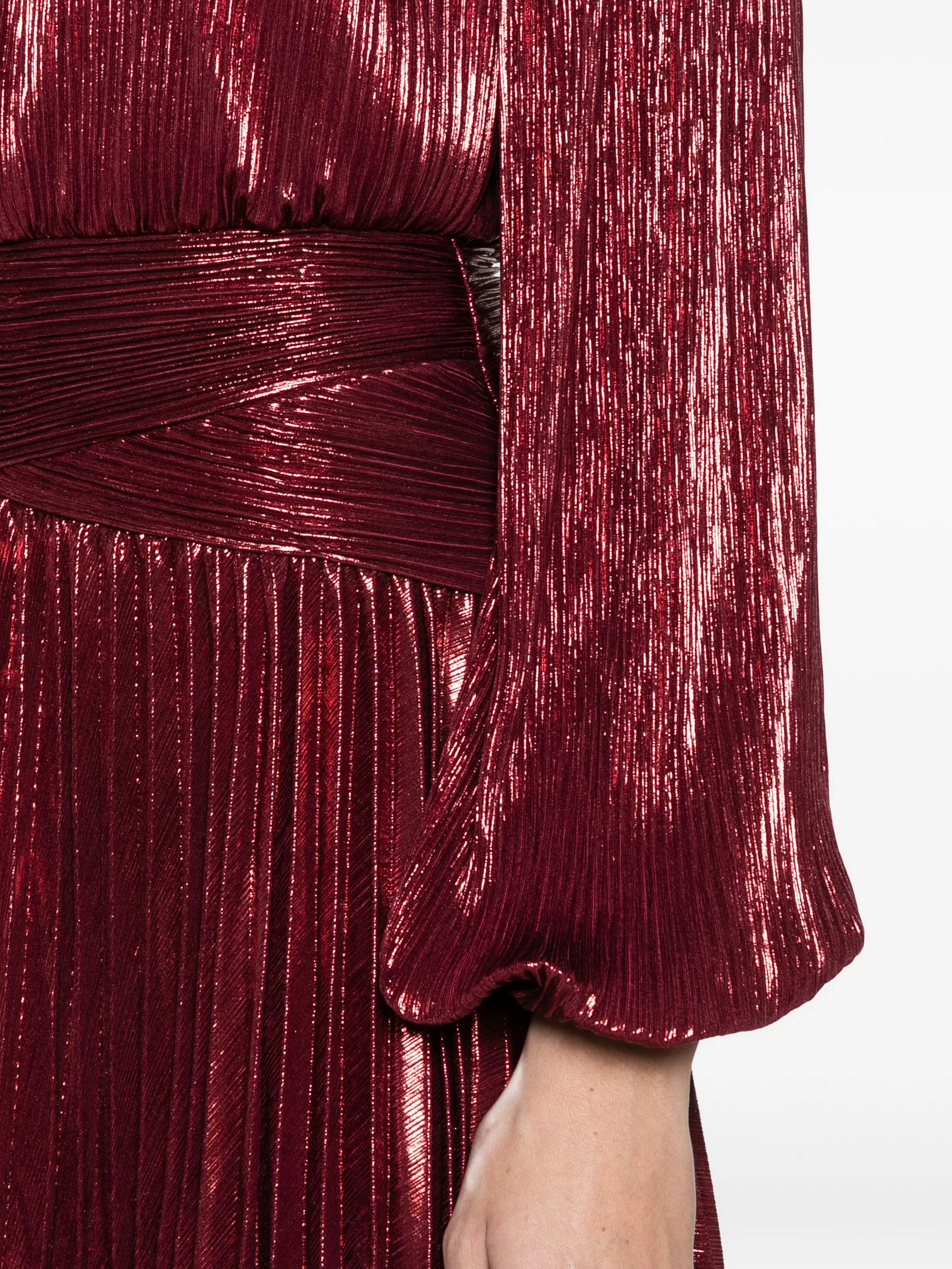 Freja shoulder-pad mini dress
