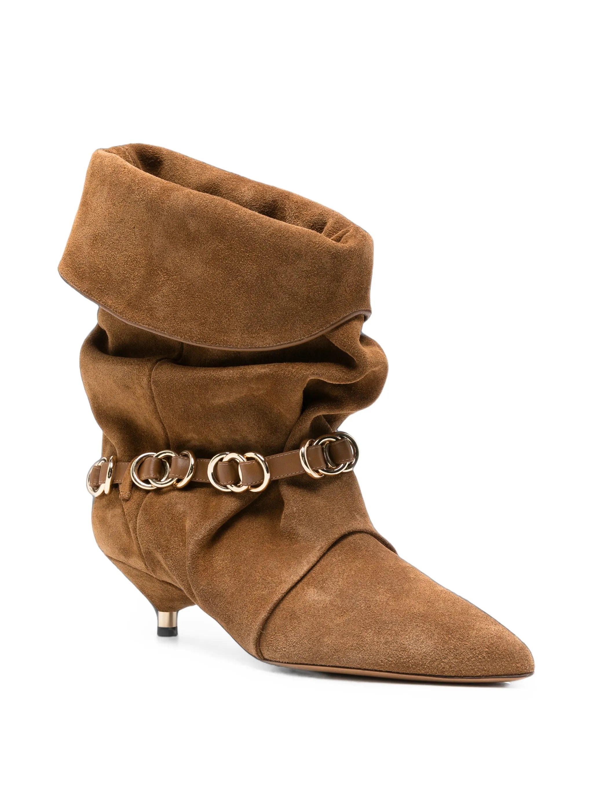 Edrik ring-detail ankle boots