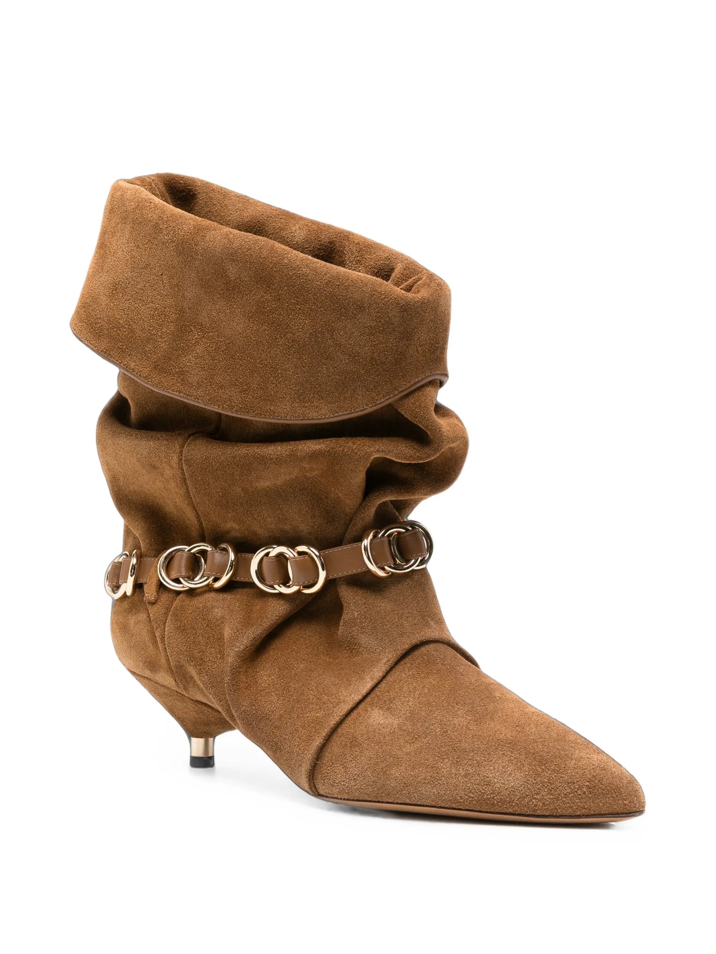 Edrik ring-detail ankle boots