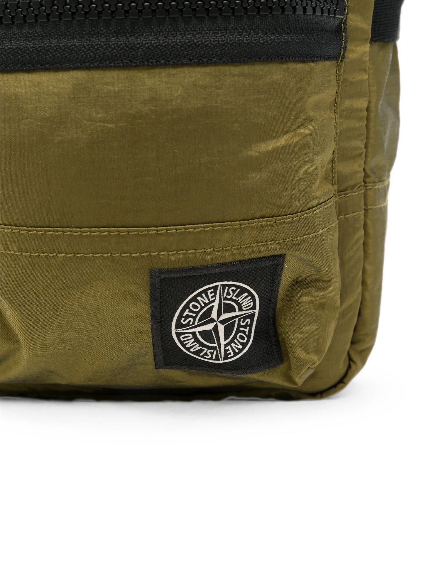 logo-patch messenger bag