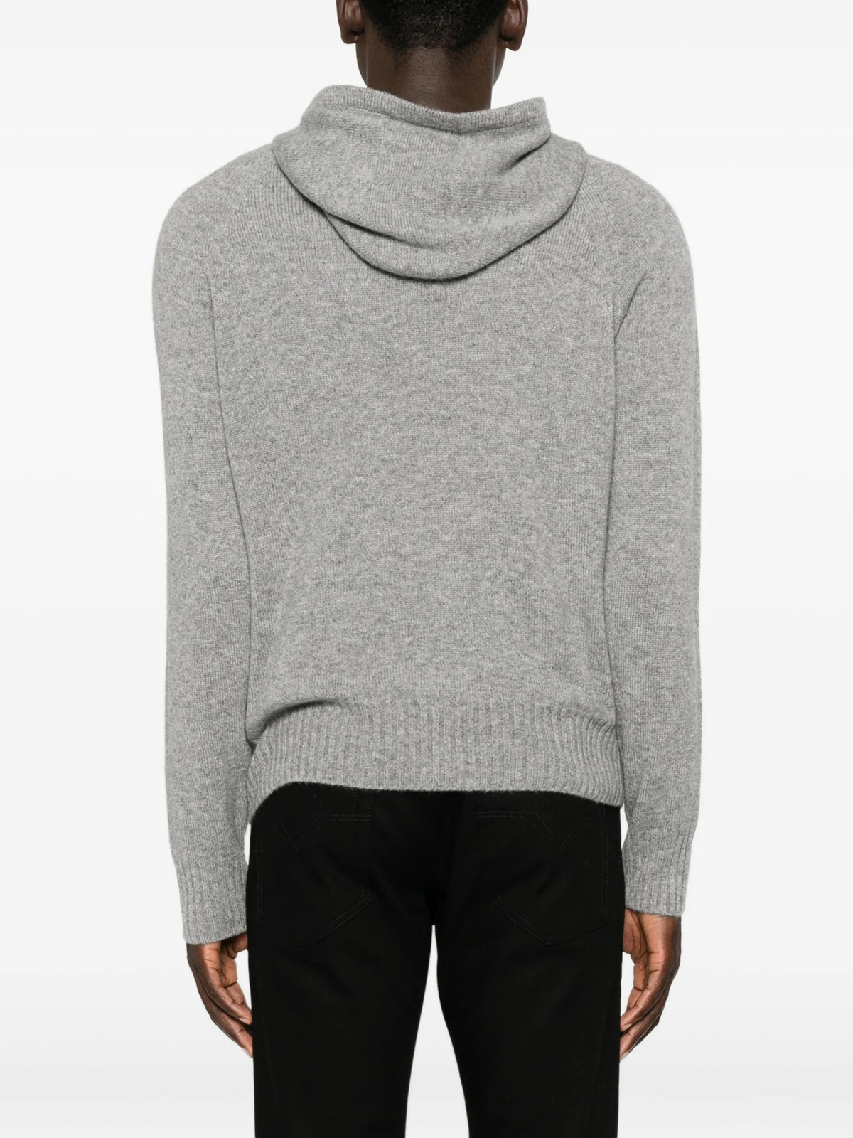 seamless cashmere hoodie
