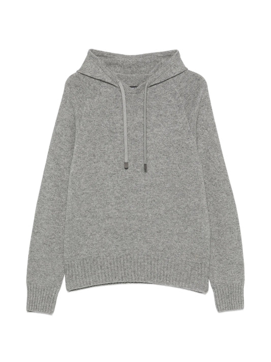 seamless cashmere hoodie