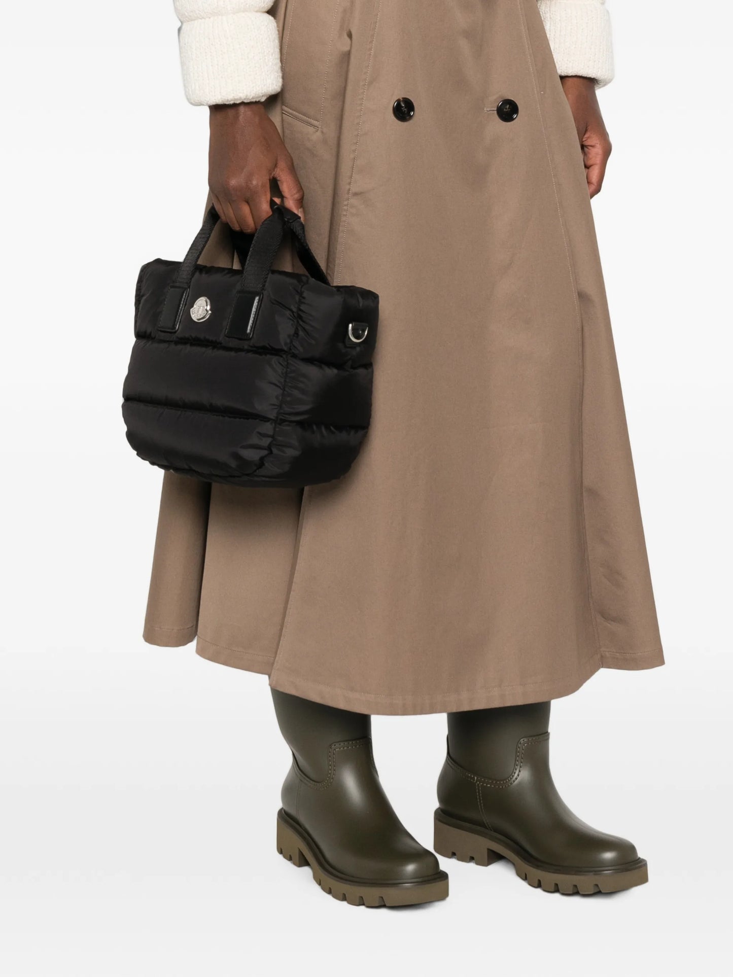 mini Caradoc quilted tote bag