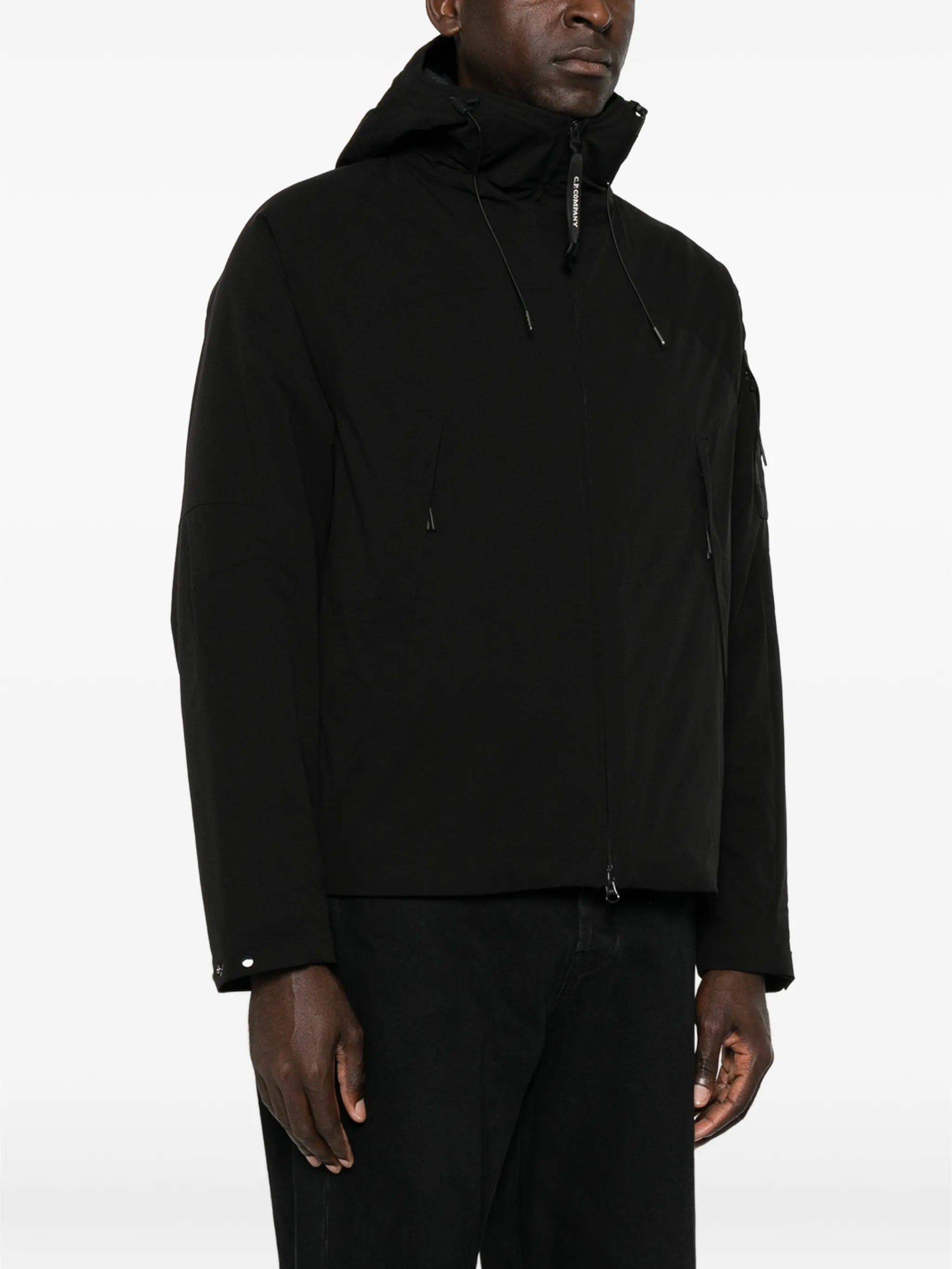 Pro-Tek zip-fastening hooded jacket