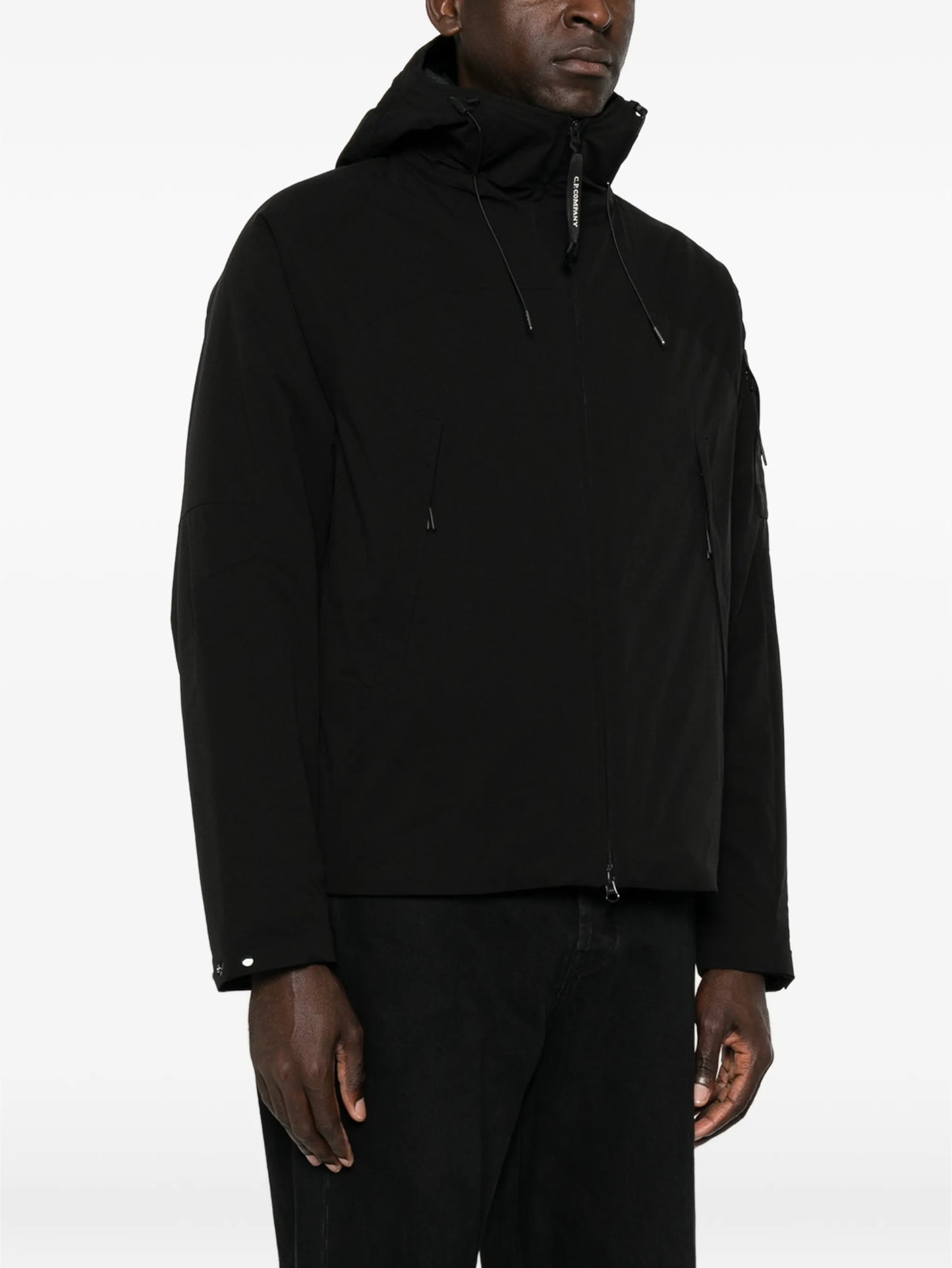 Pro-Tek zip-fastening hooded jacket