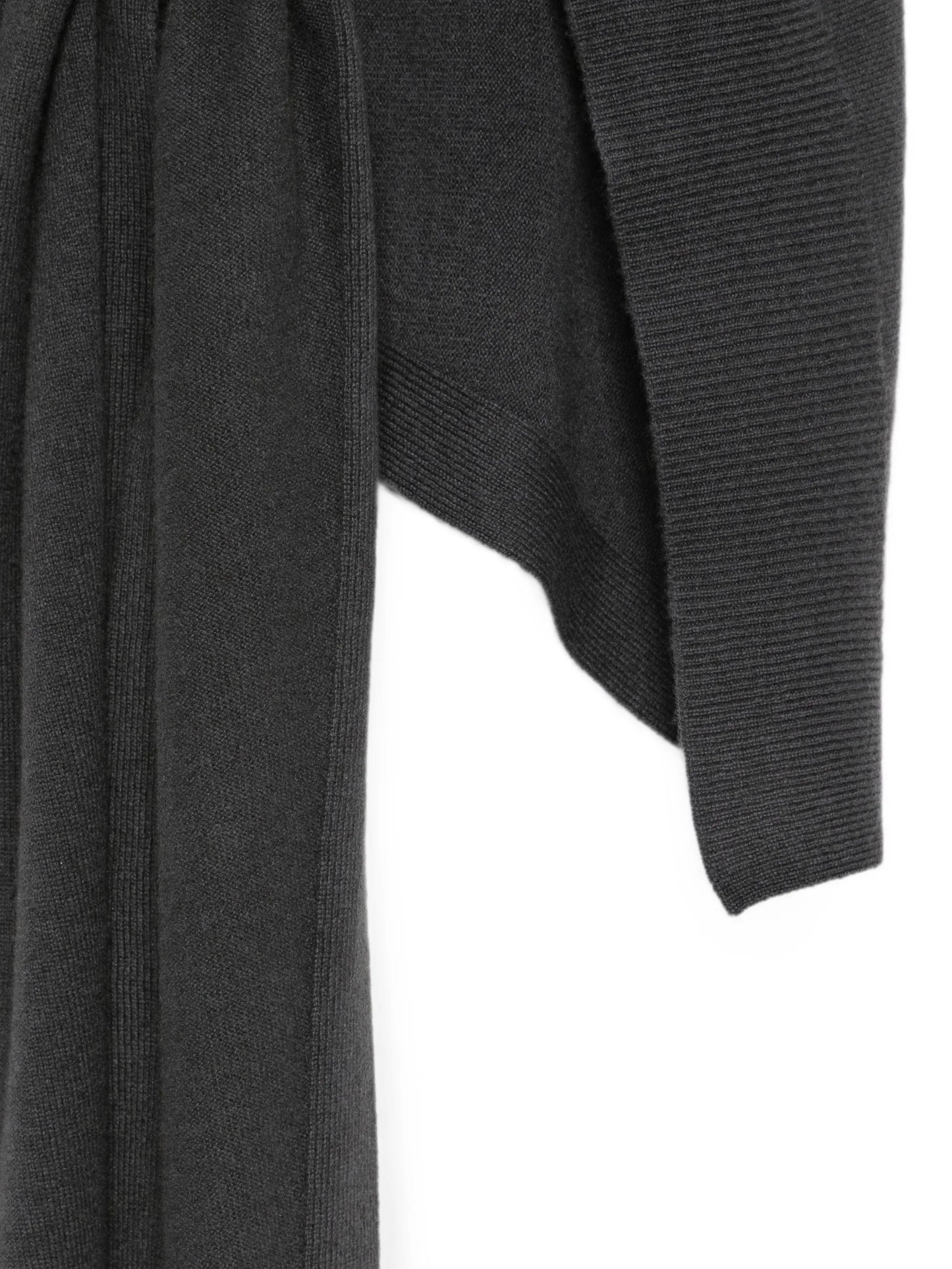 fine-knit wrap scarf