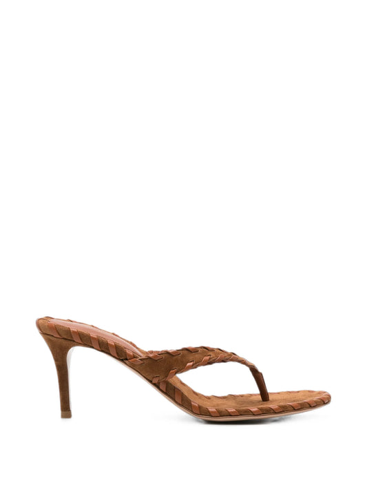 braided-strap sandals