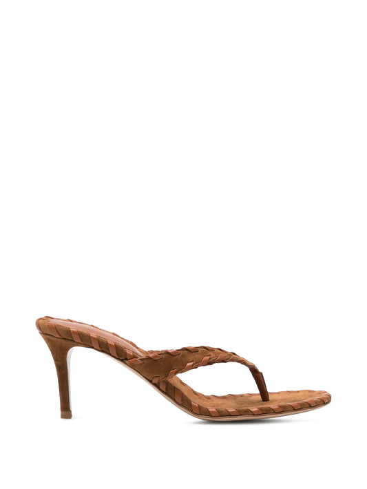 braided-strap sandals