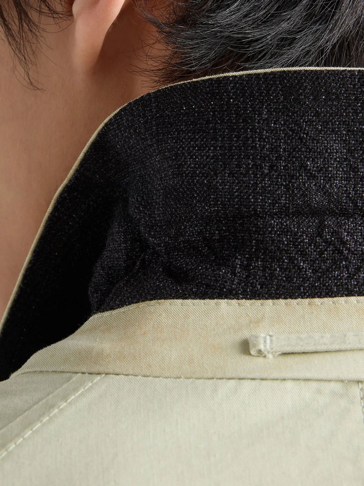 reversible cotton coat