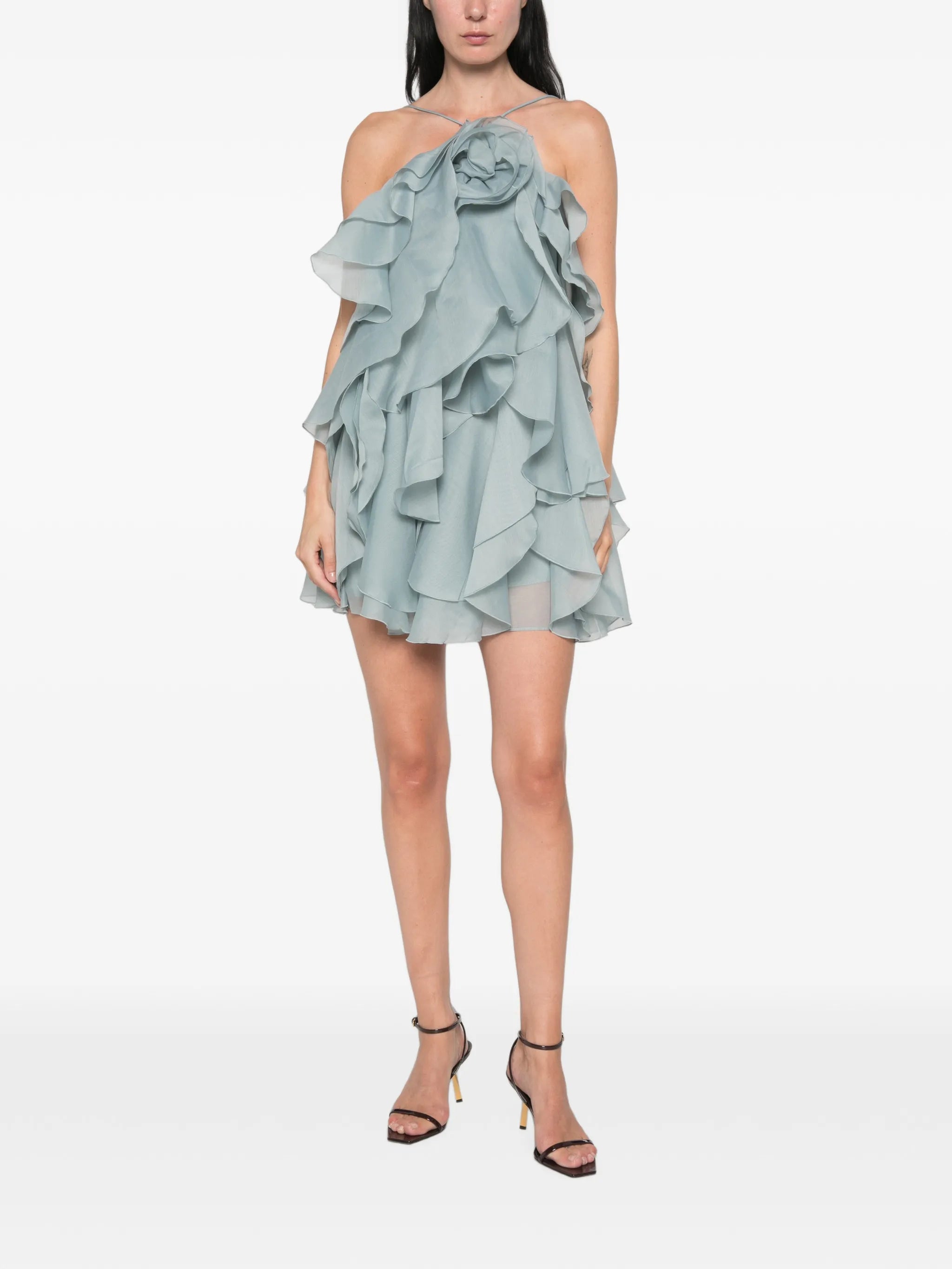 Pandorea layered mini dress