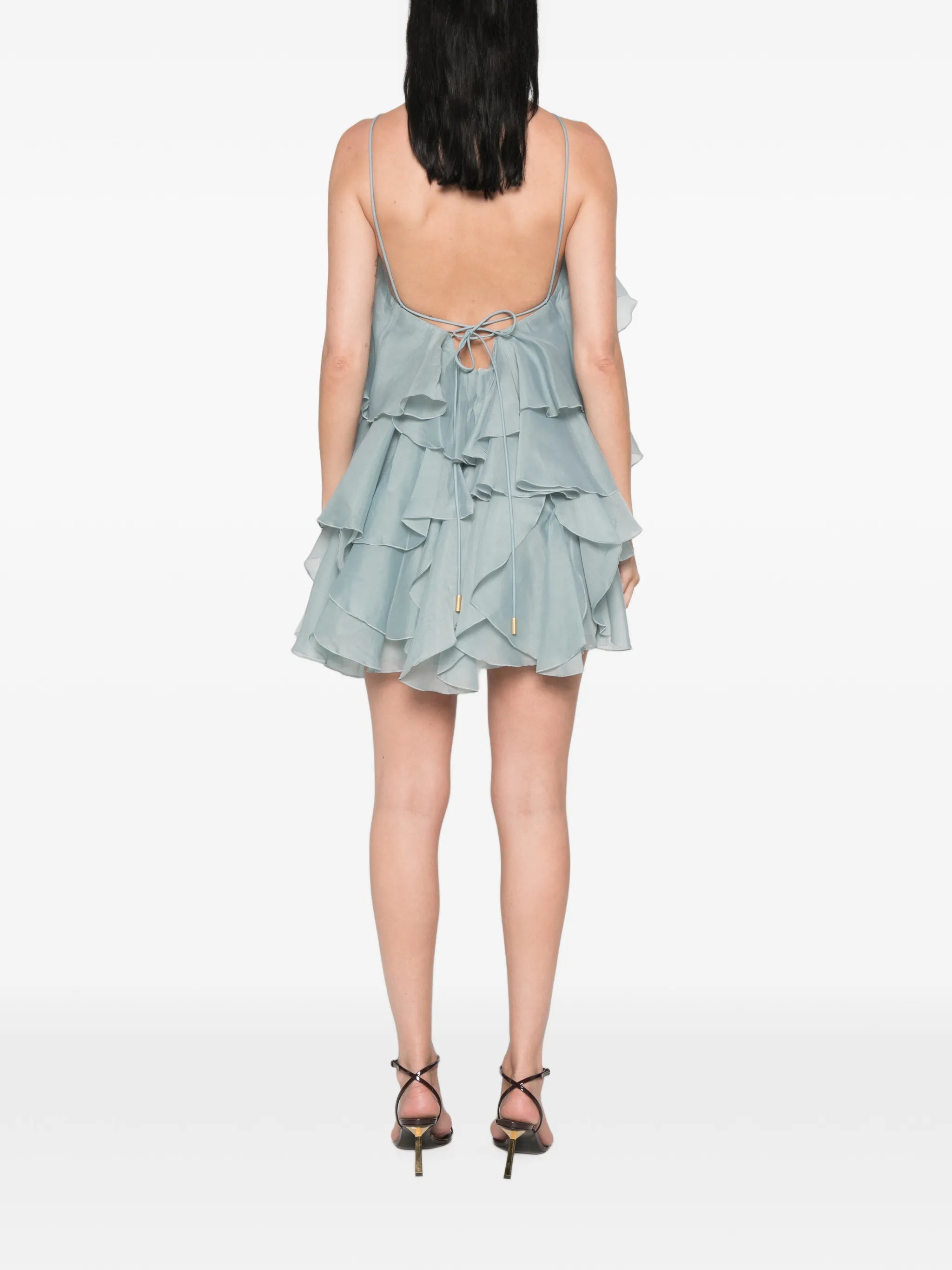 Pandorea layered mini dress