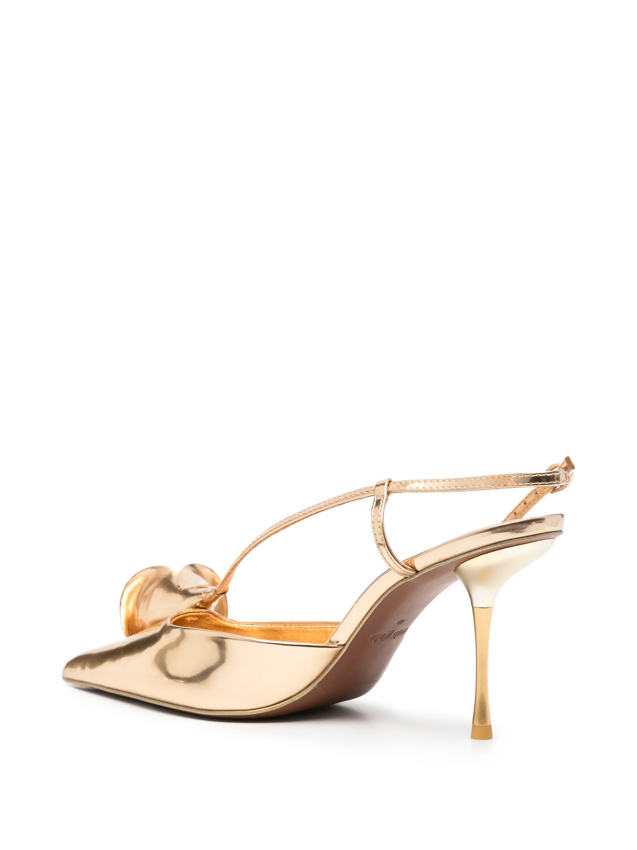 Calla floral-detail pumps