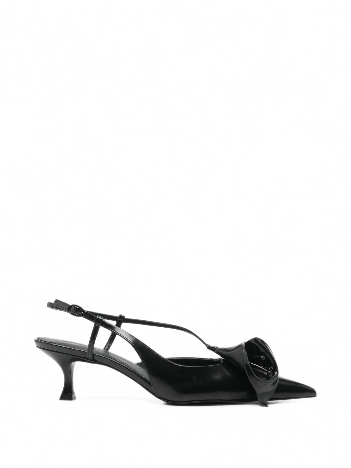 Calla floral-embellished pumps