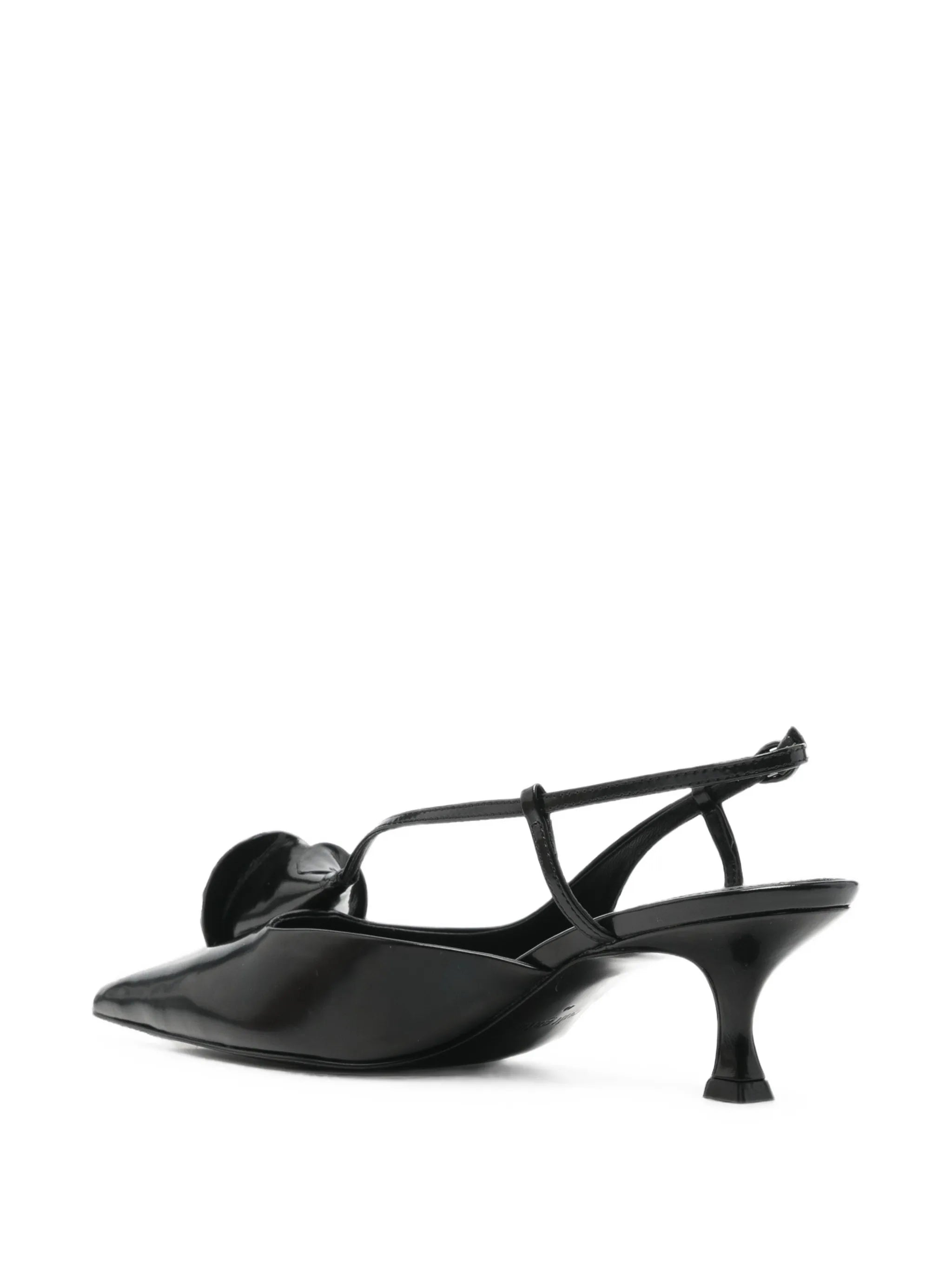 Calla floral-embellished pumps