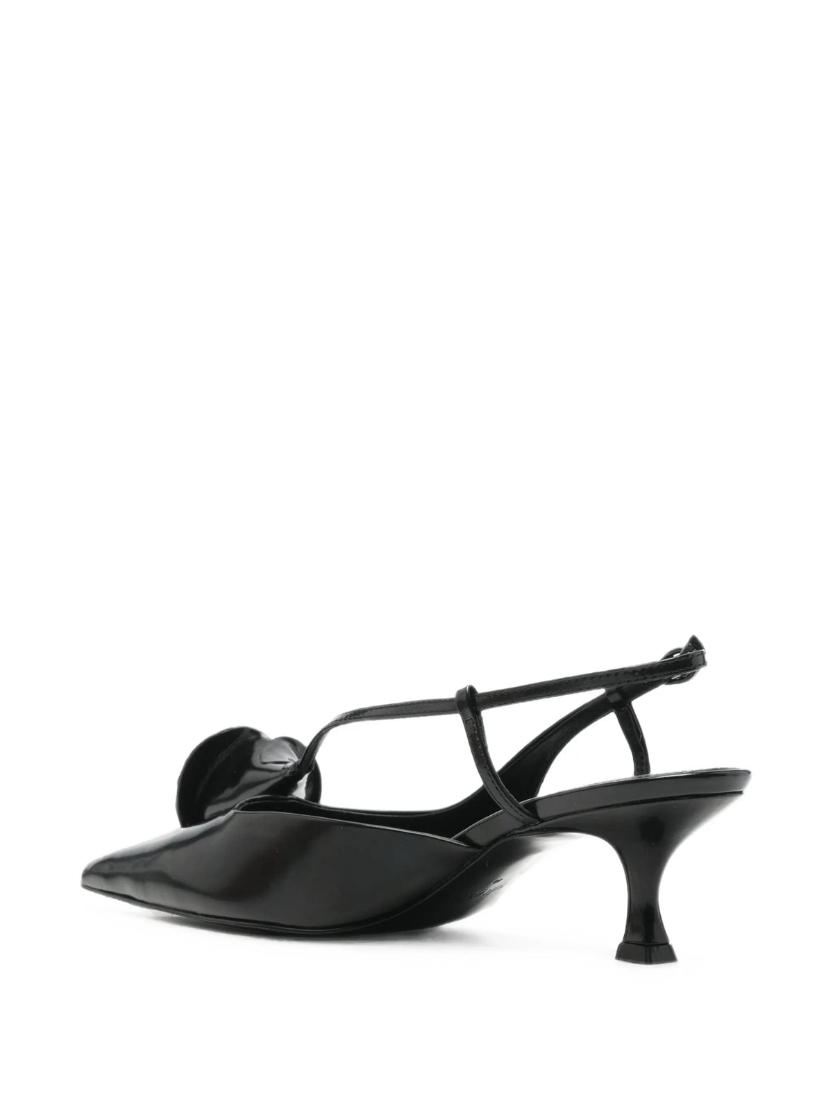 Calla floral-embellished pumps