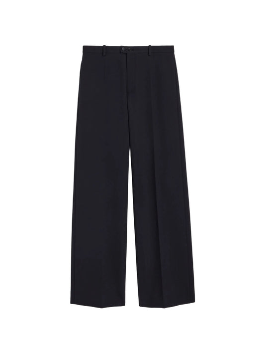 technical crêpe trousers