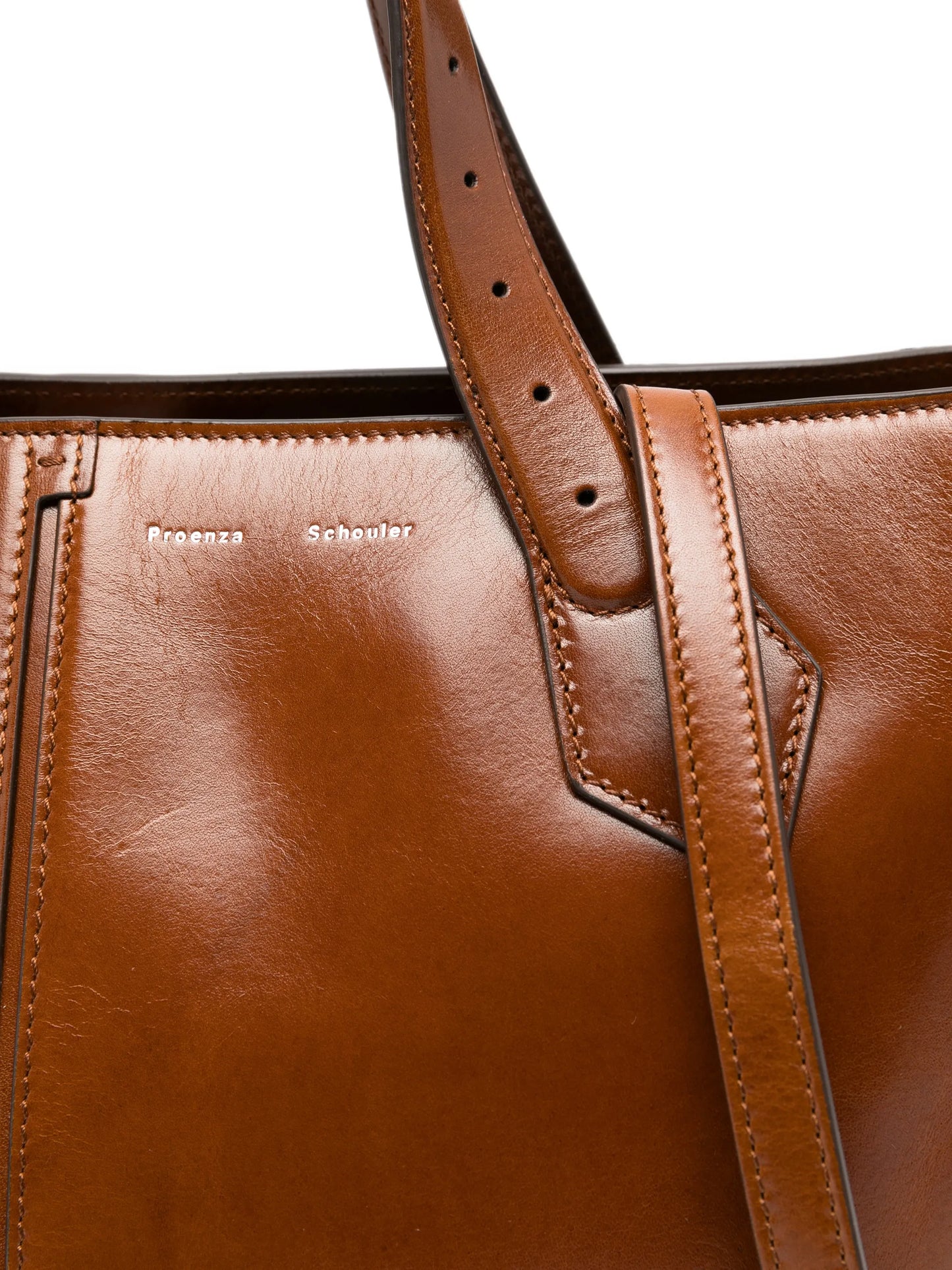 East West Chelsea leather tote bag