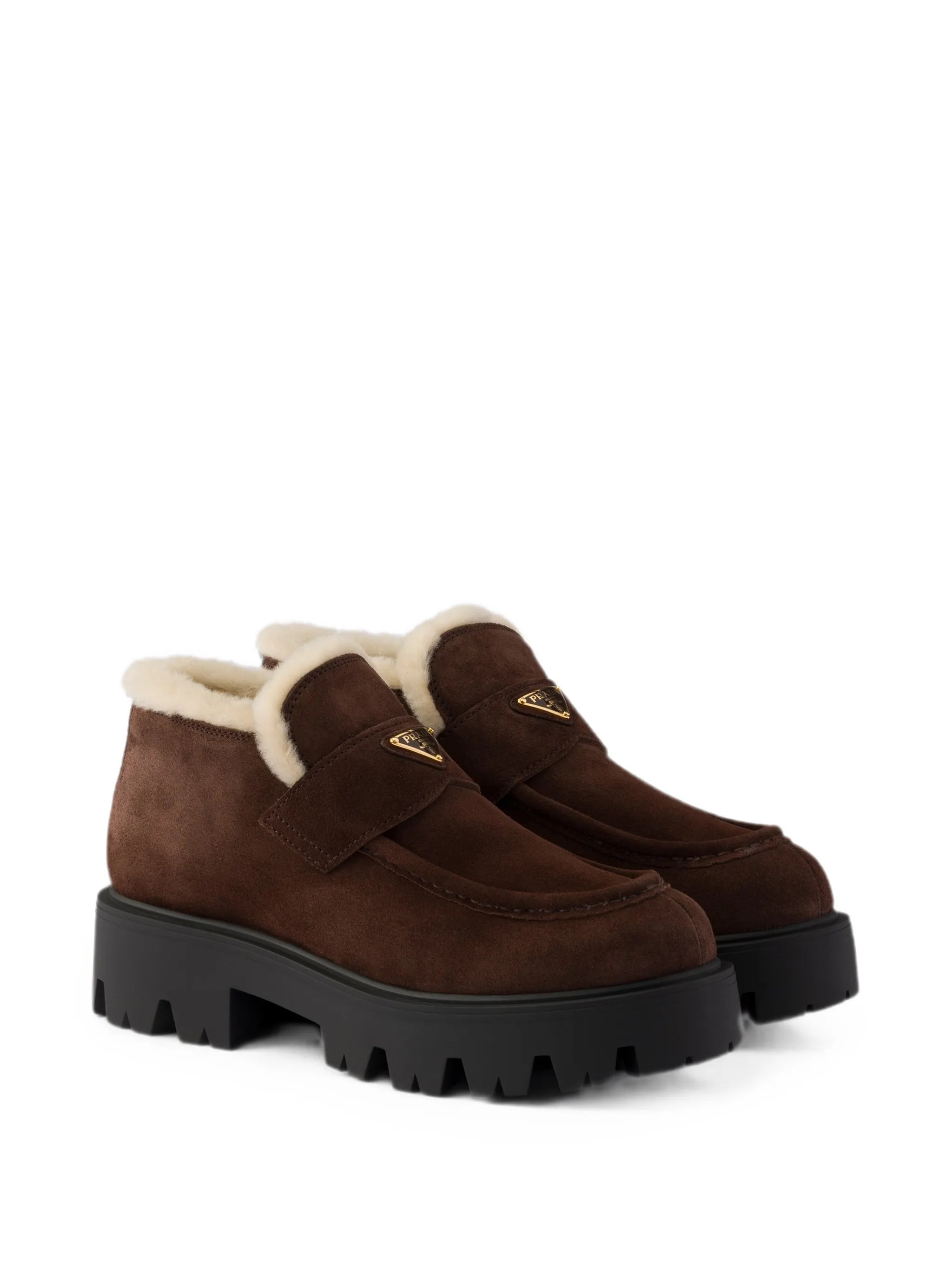 suede loafers