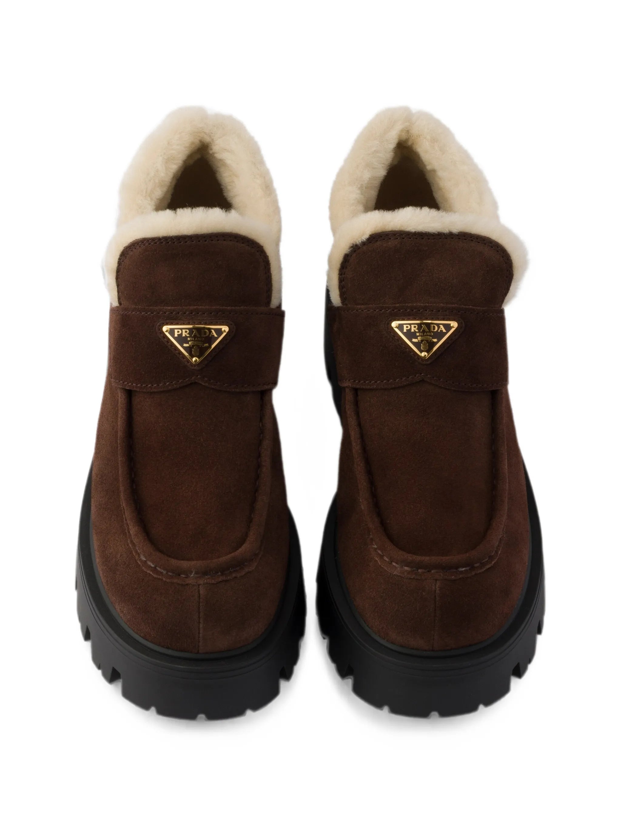suede loafers