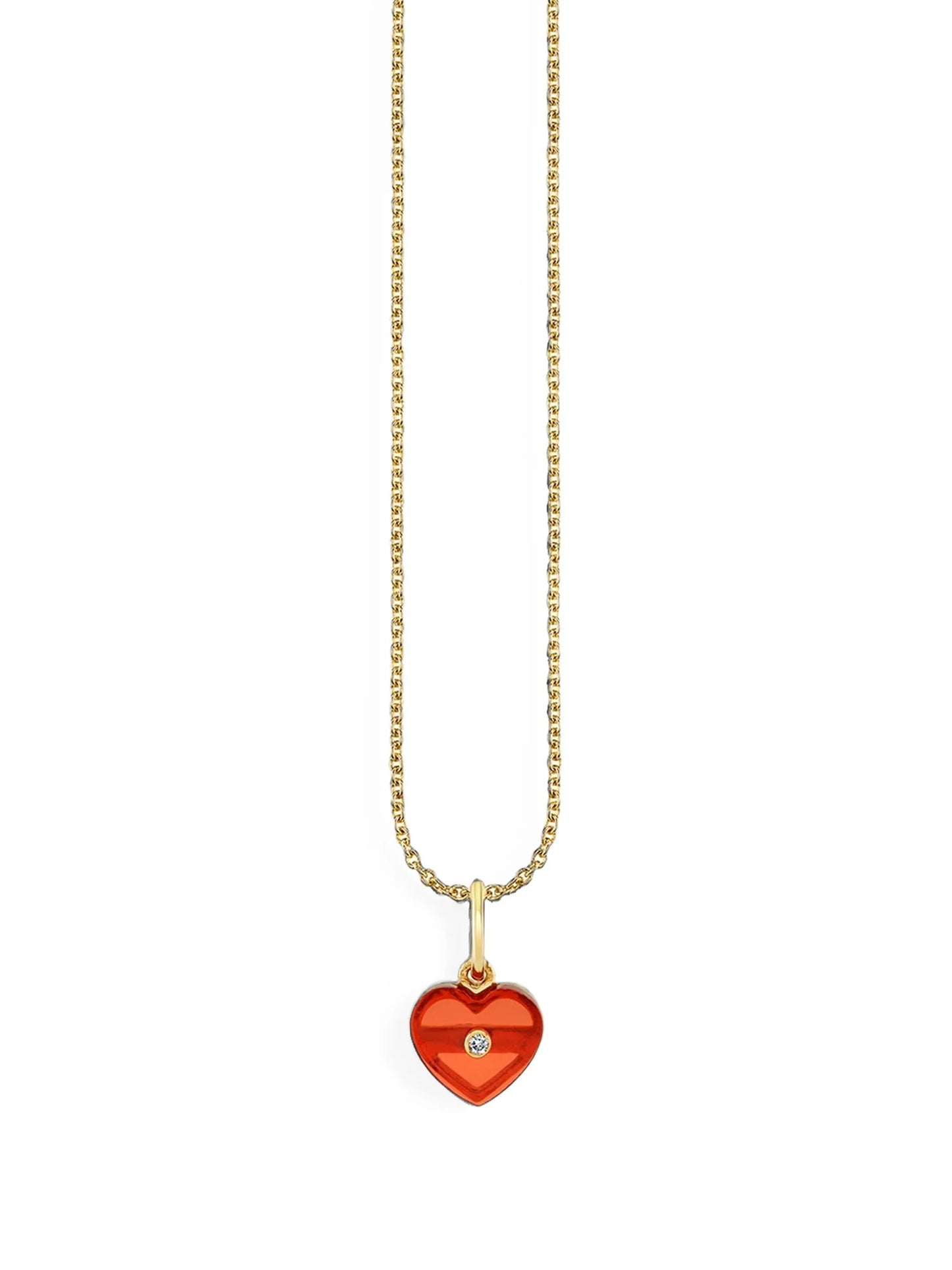 diamond heart pendant necklace