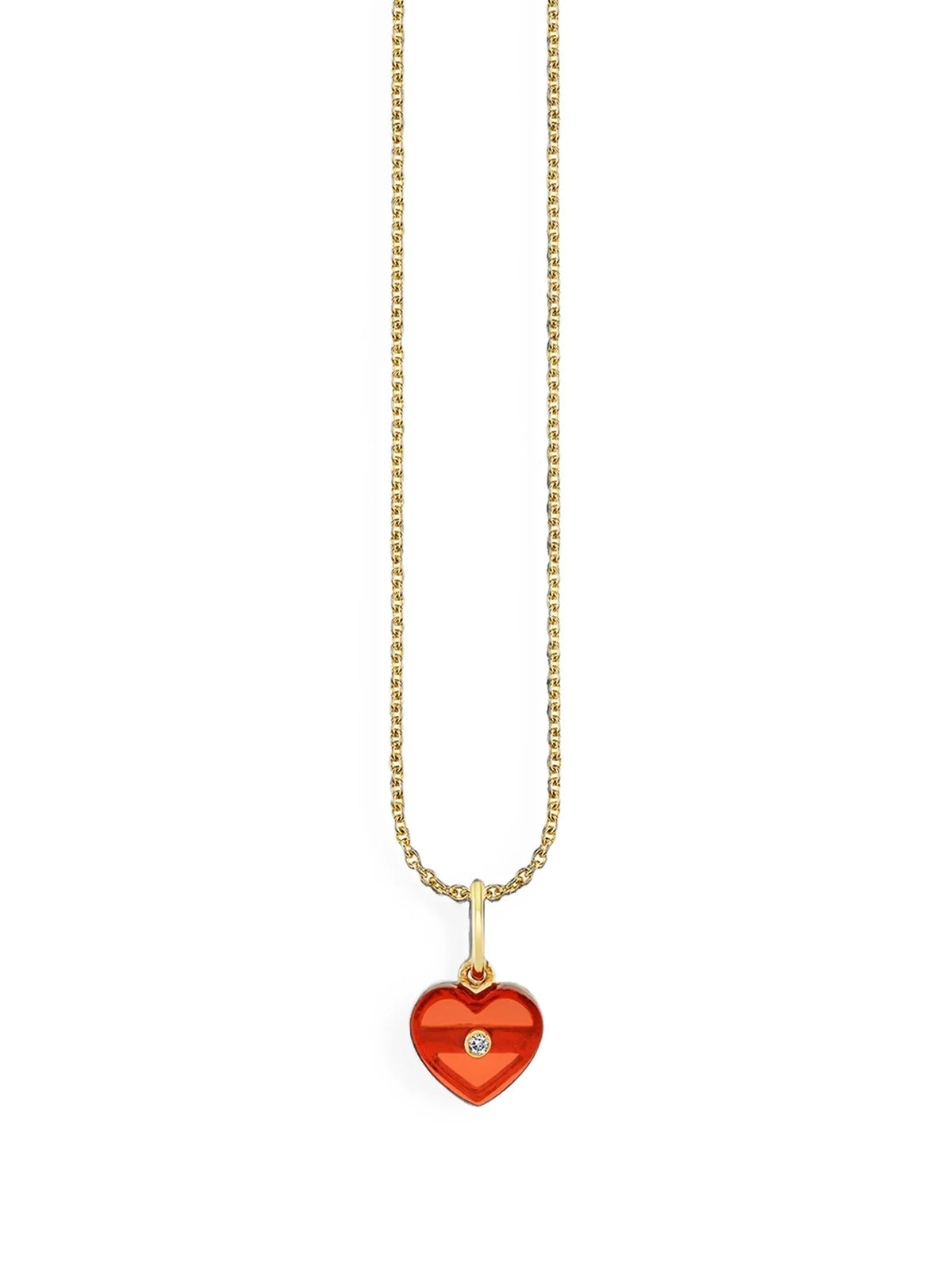 diamond heart pendant necklace