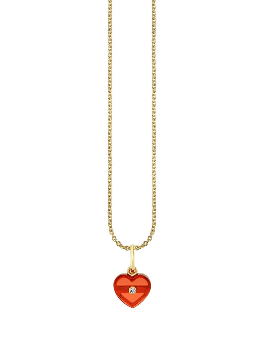 diamond heart pendant necklace