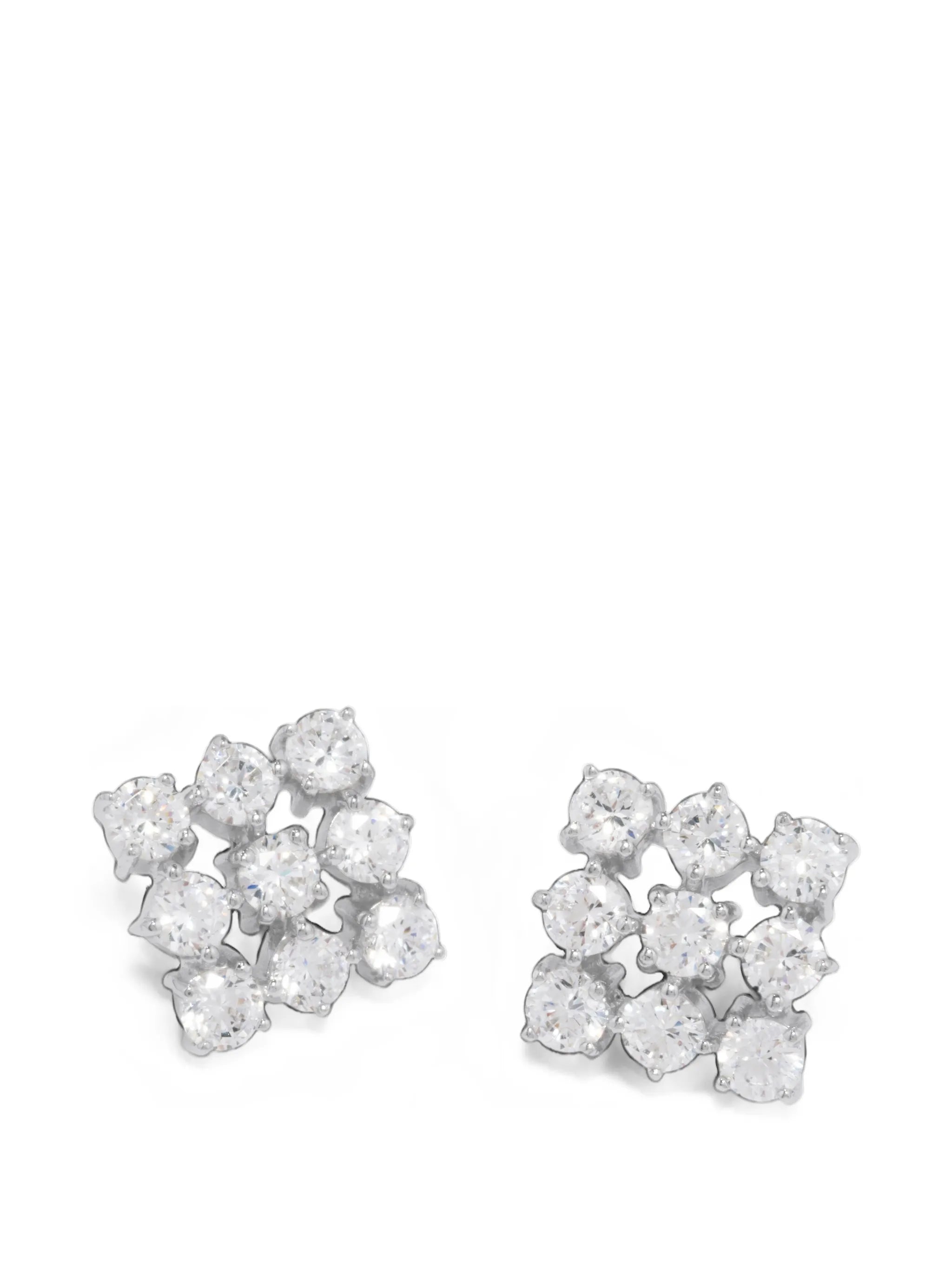 Notsobig Juggernaut cubic zirconia stud earrings