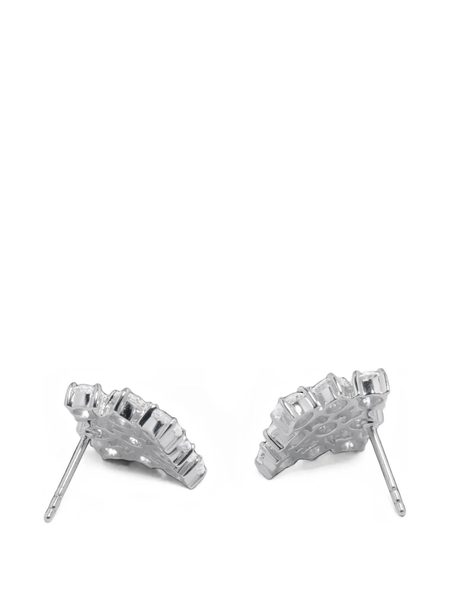 Notsobig Juggernaut cubic zirconia stud earrings