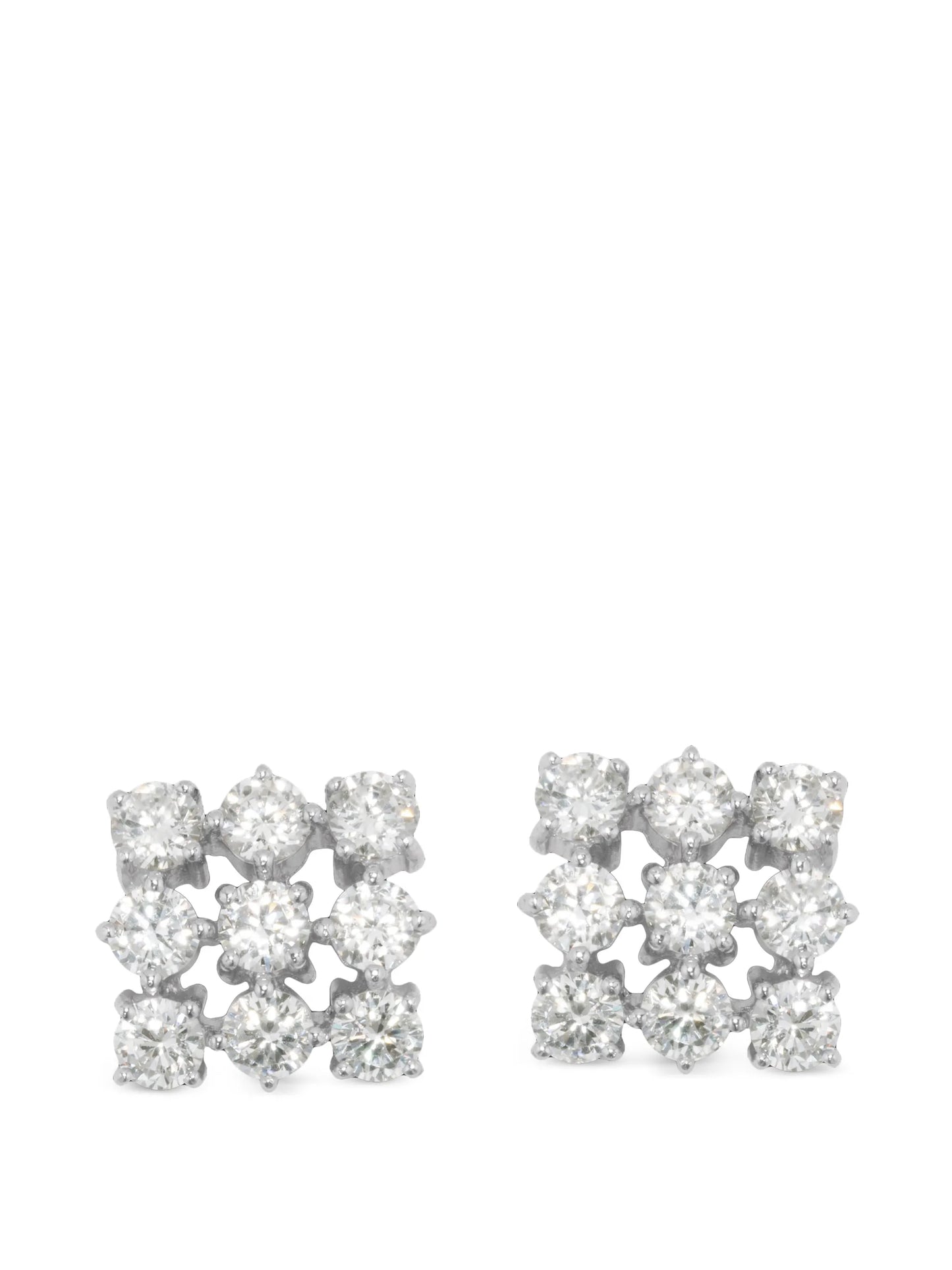 Notsobig Juggernaut cubic zirconia stud earrings