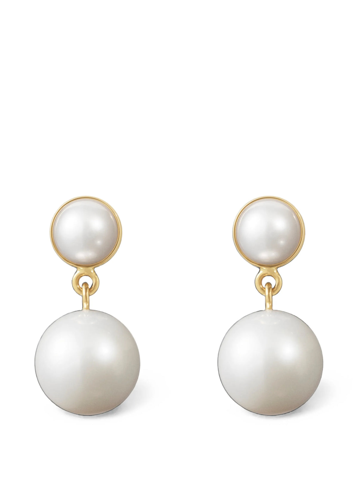 Luce de Perle freshwater pearl drop earrings