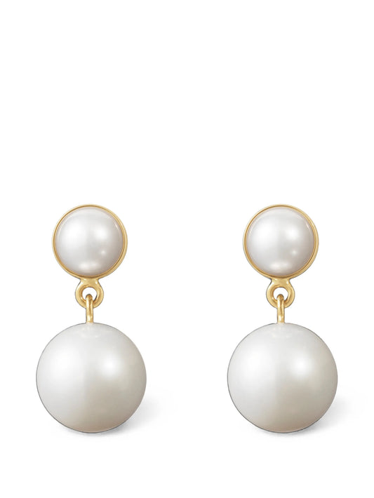 Luce de Perle freshwater pearl drop earrings