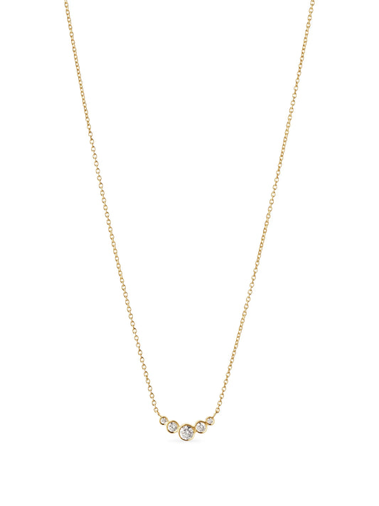 Petite Dentelle diamond necklace
