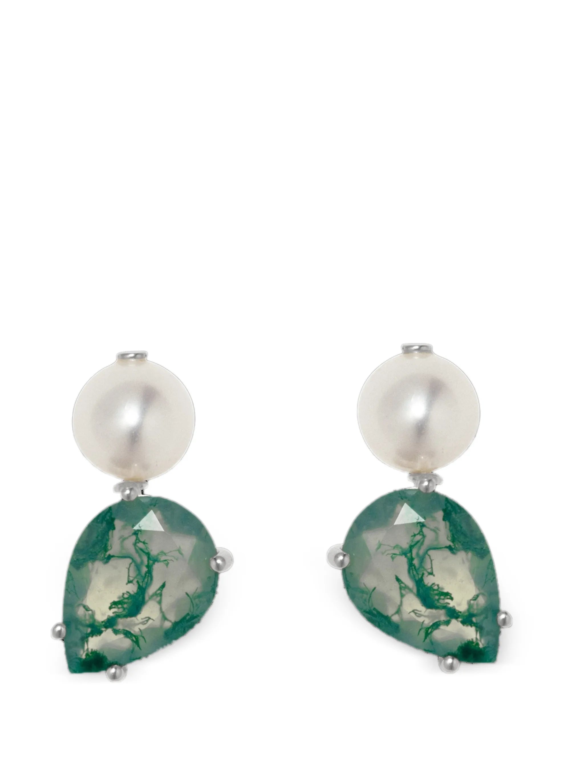 pearl drop earrings