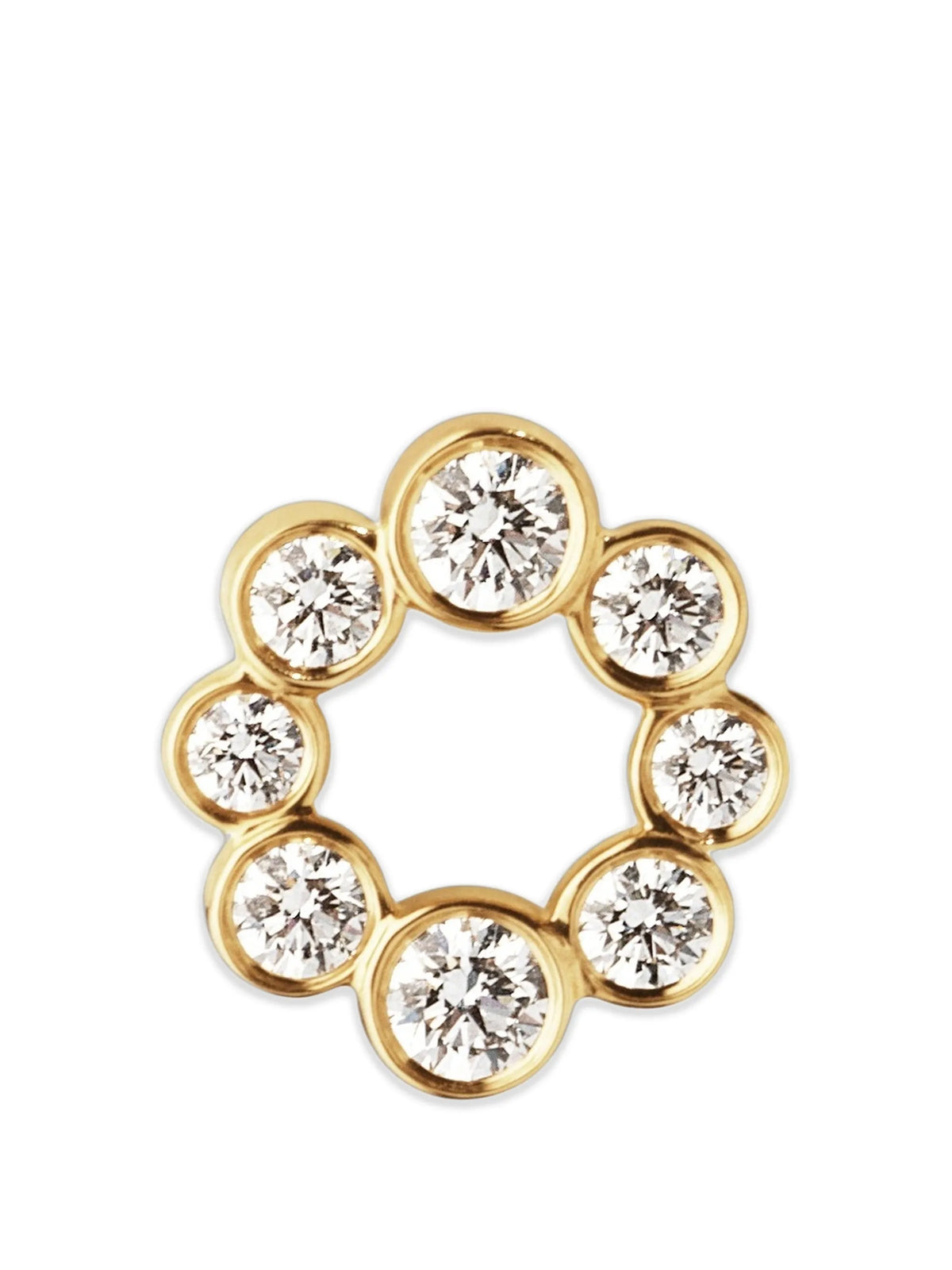 Fleur de Luce diamond stud earrings