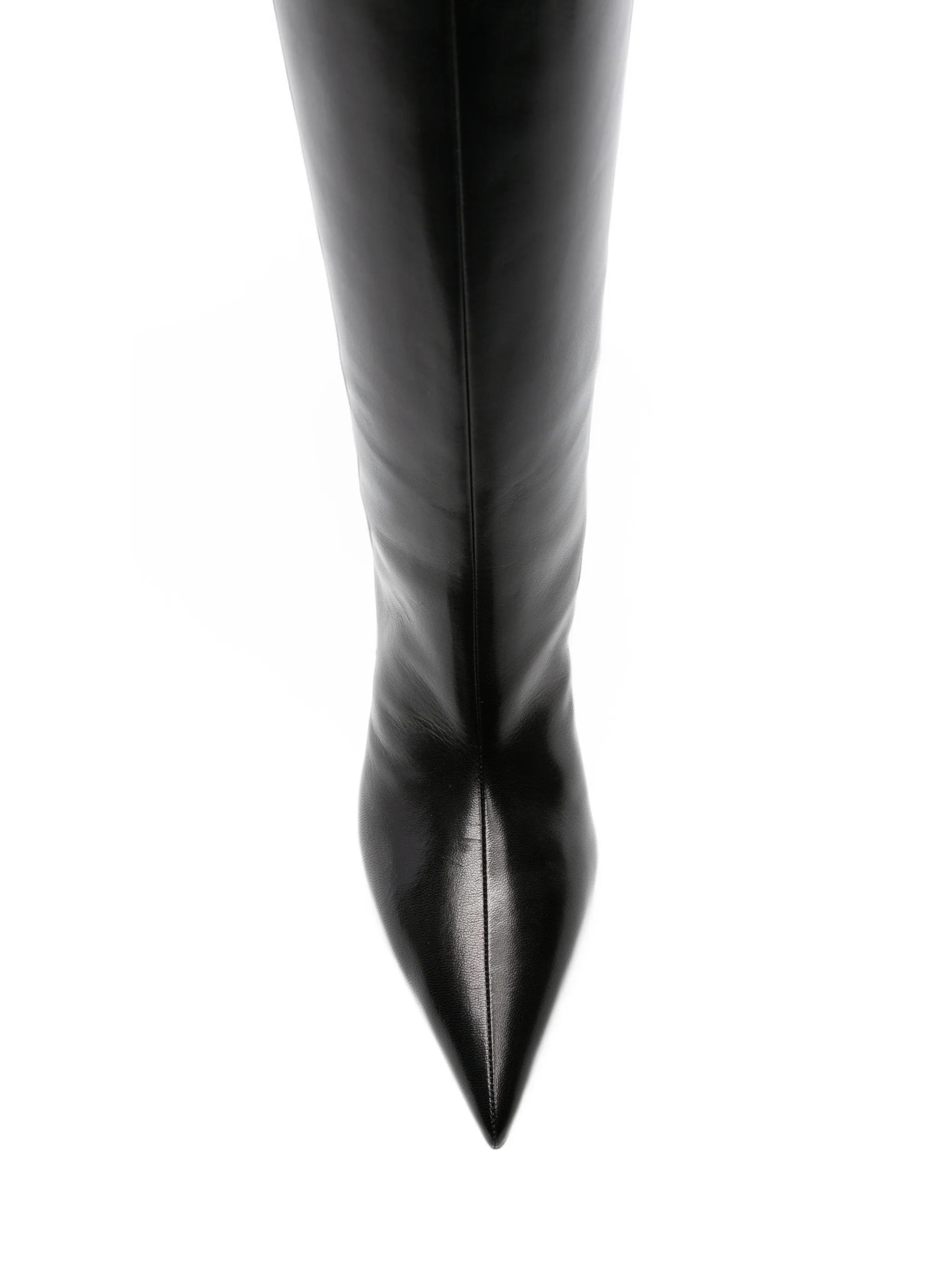 Babouche leather boots