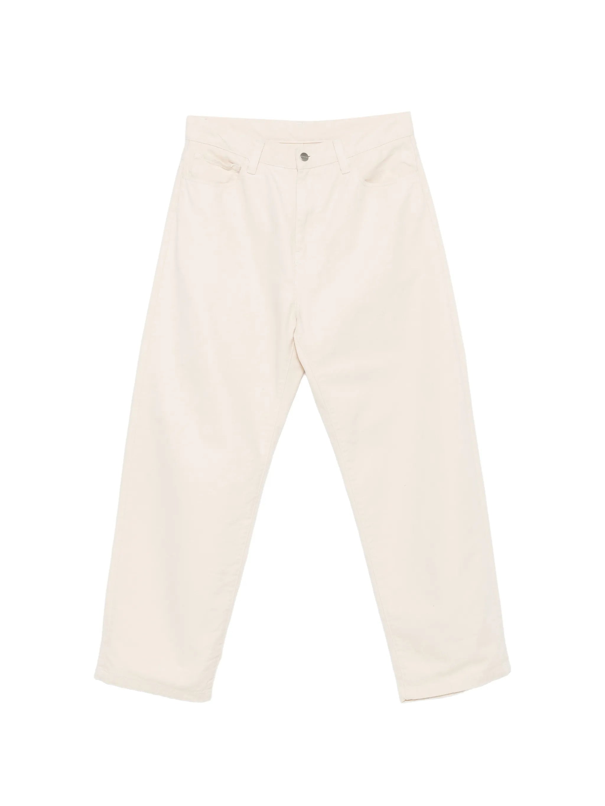 Landon logo-patch trousers